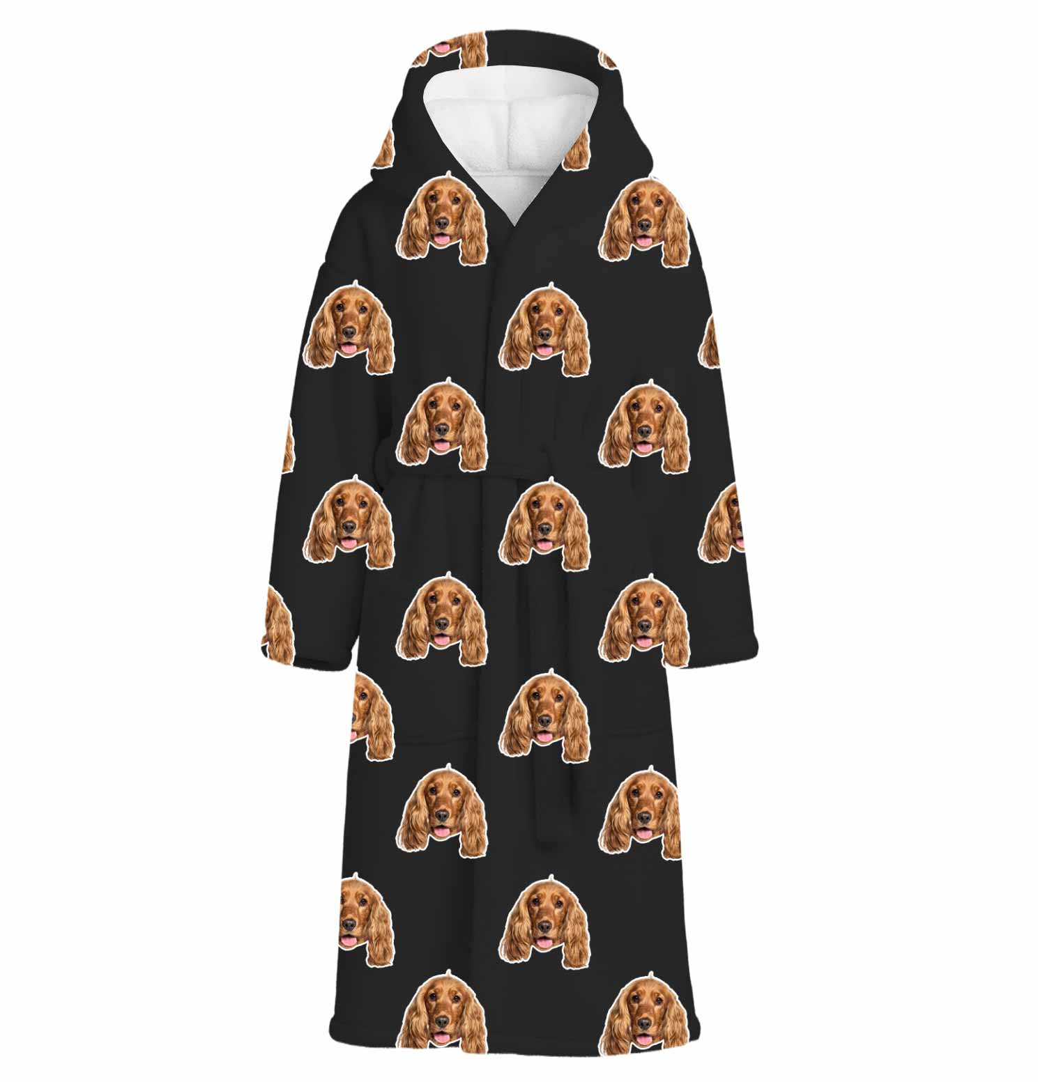 Your Dog's Face Personalised Dressing Gown