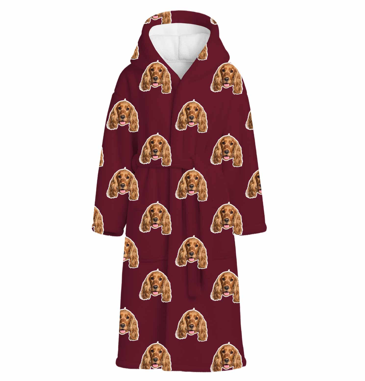Your Dog's Face Personalised Dressing Gown