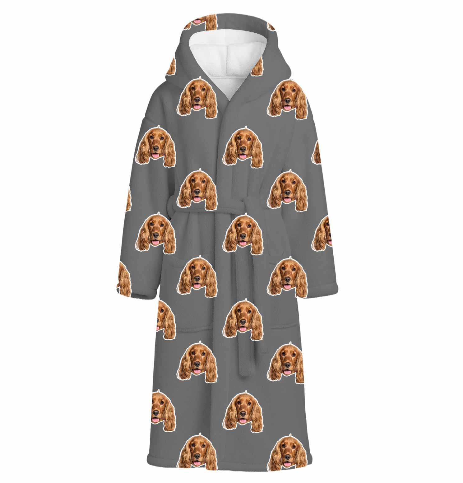 Your Dog's Face Personalised Dressing Gown