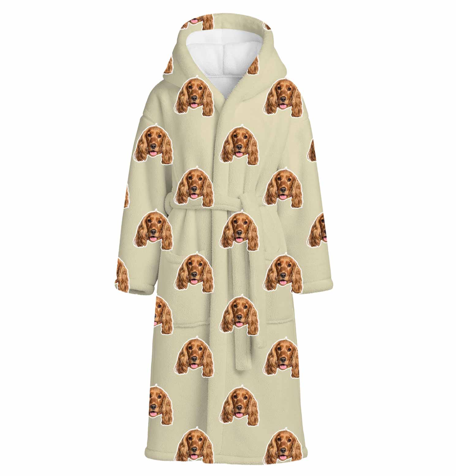 Your Dog's Face Personalised Dressing Gown