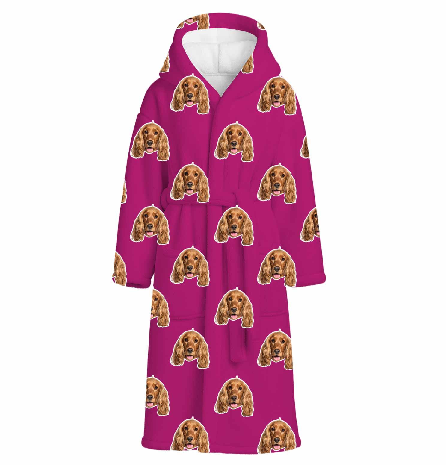 Your Dog's Face Personalised Dressing Gown