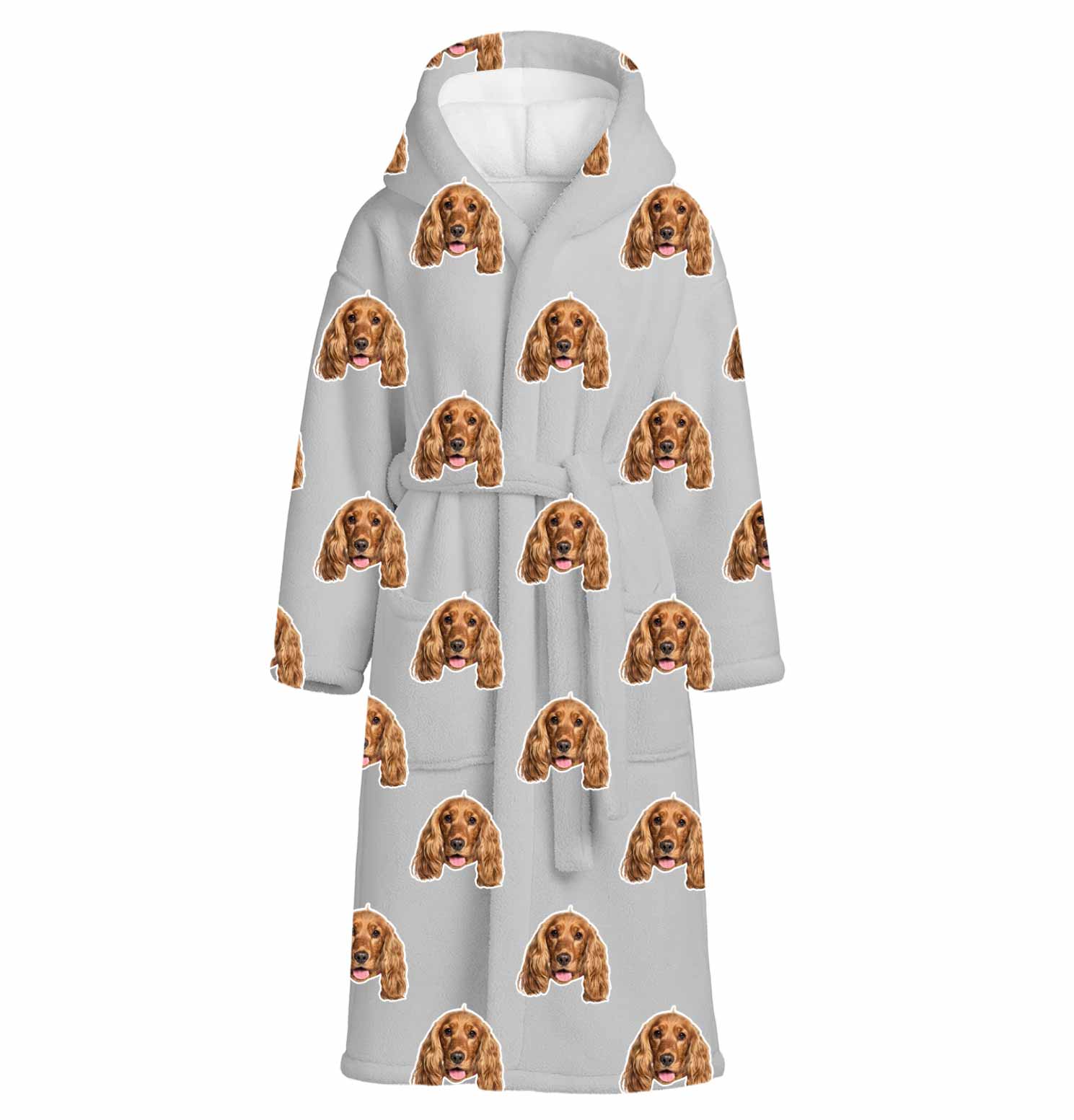 Your Dog's Face Personalised Dressing Gown
