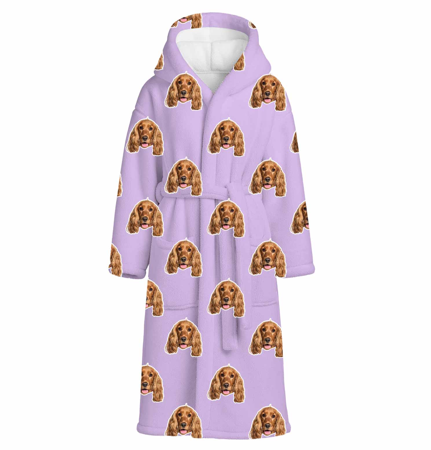 Your Dog's Face Personalised Dressing Gown