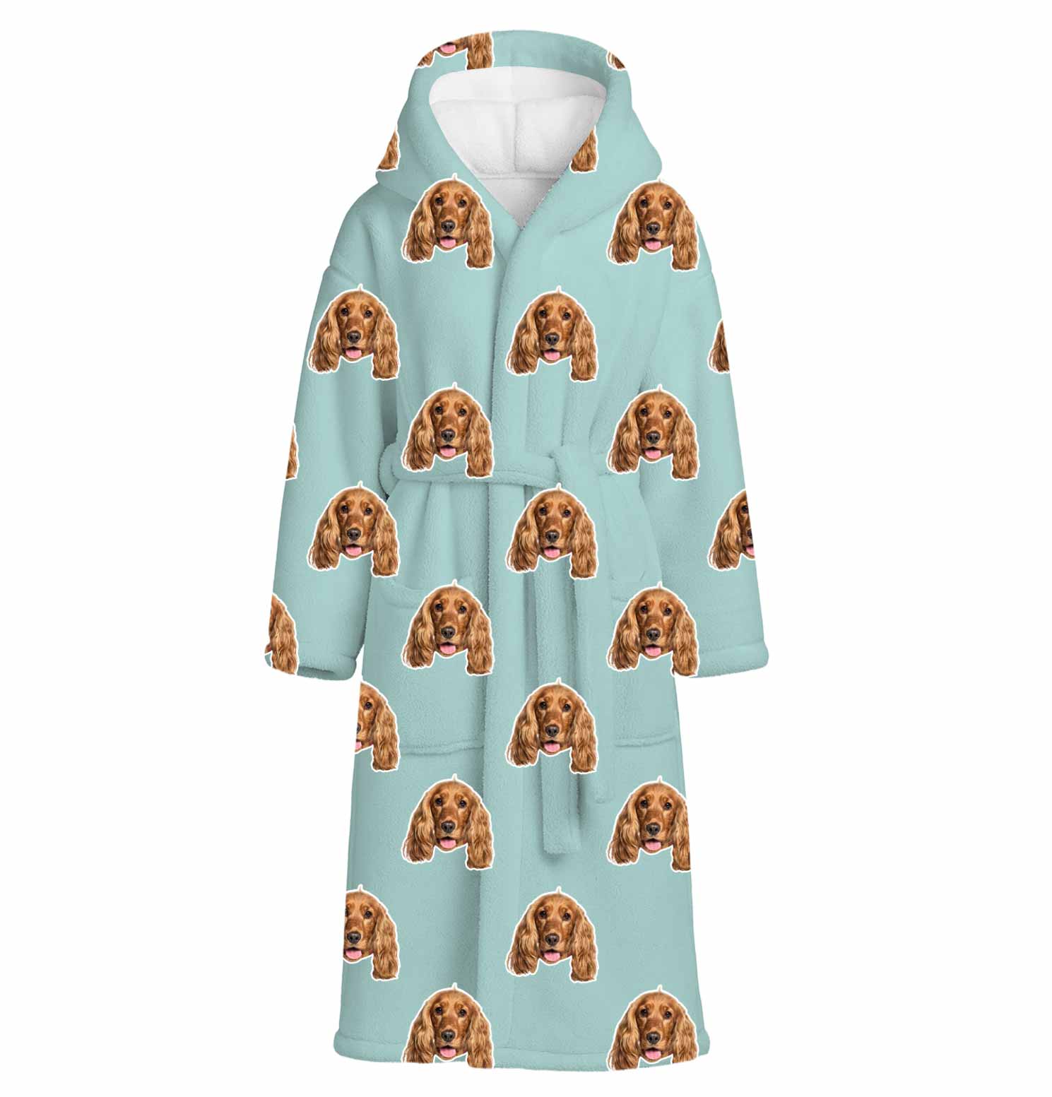 Your Dog's Face Personalised Dressing Gown