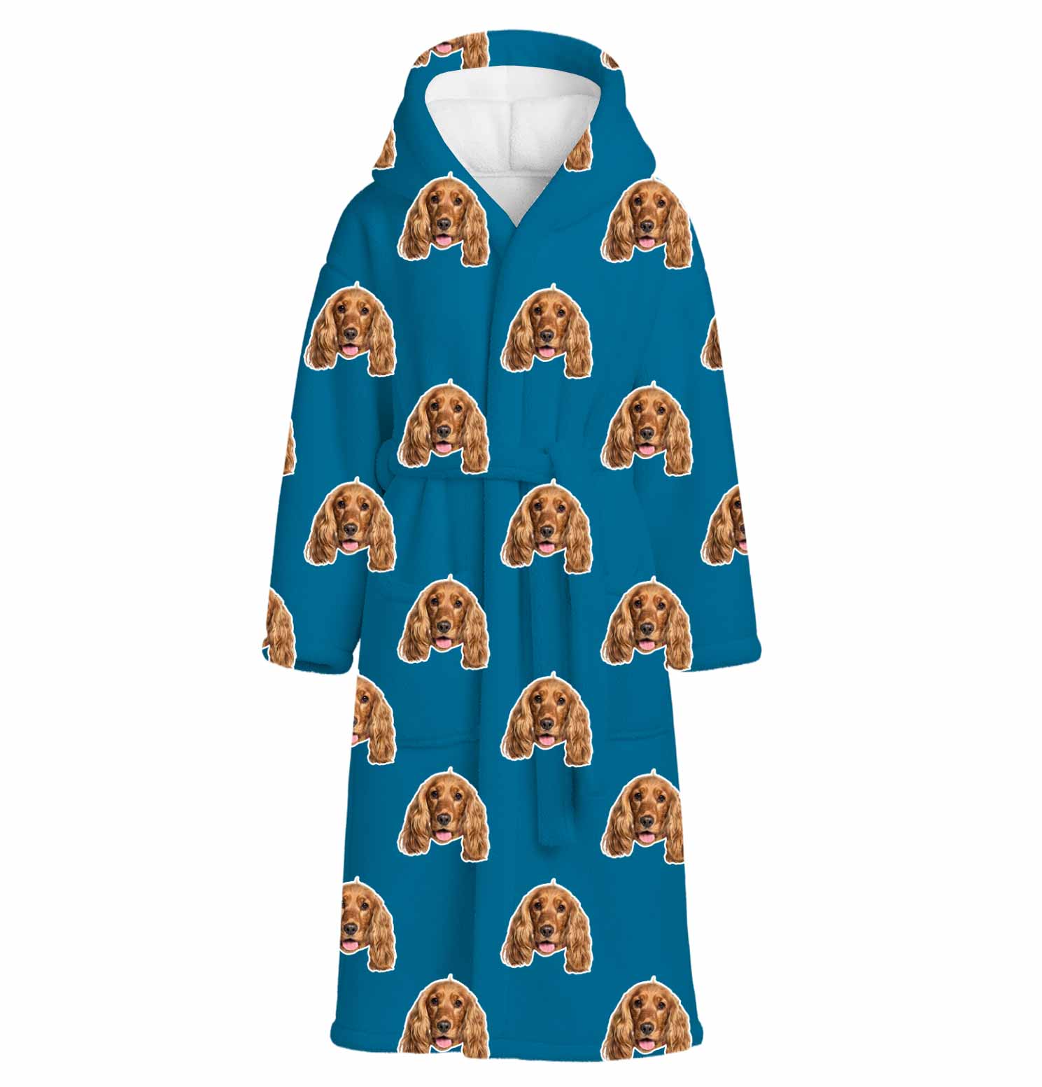 Your Dog's Face Personalised Dressing Gown