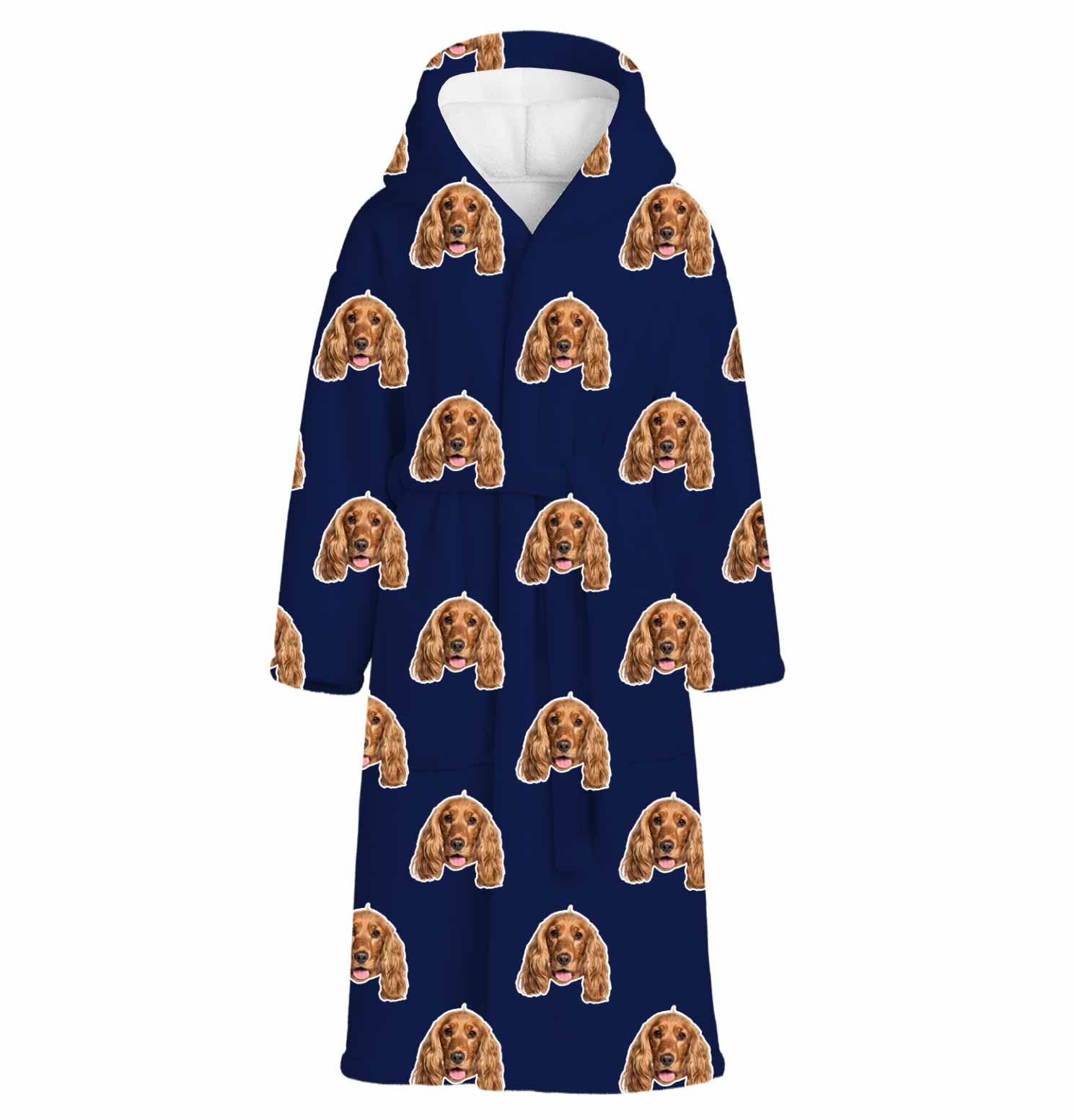 Your Dog's Face Personalised Dressing Gown
