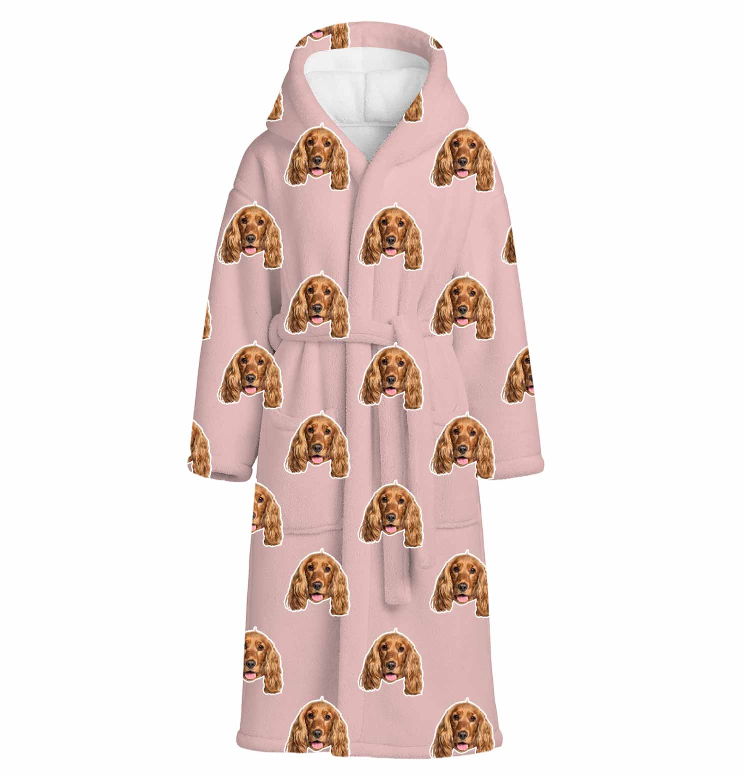 Your Dog's Face Personalised Dressing Gown