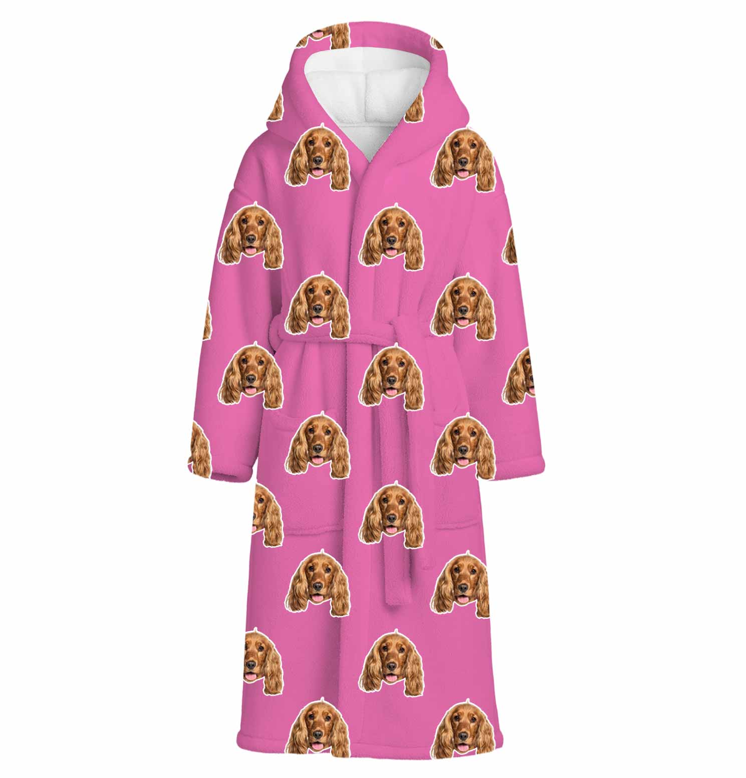 Your Dog's Face Personalised Dressing Gown