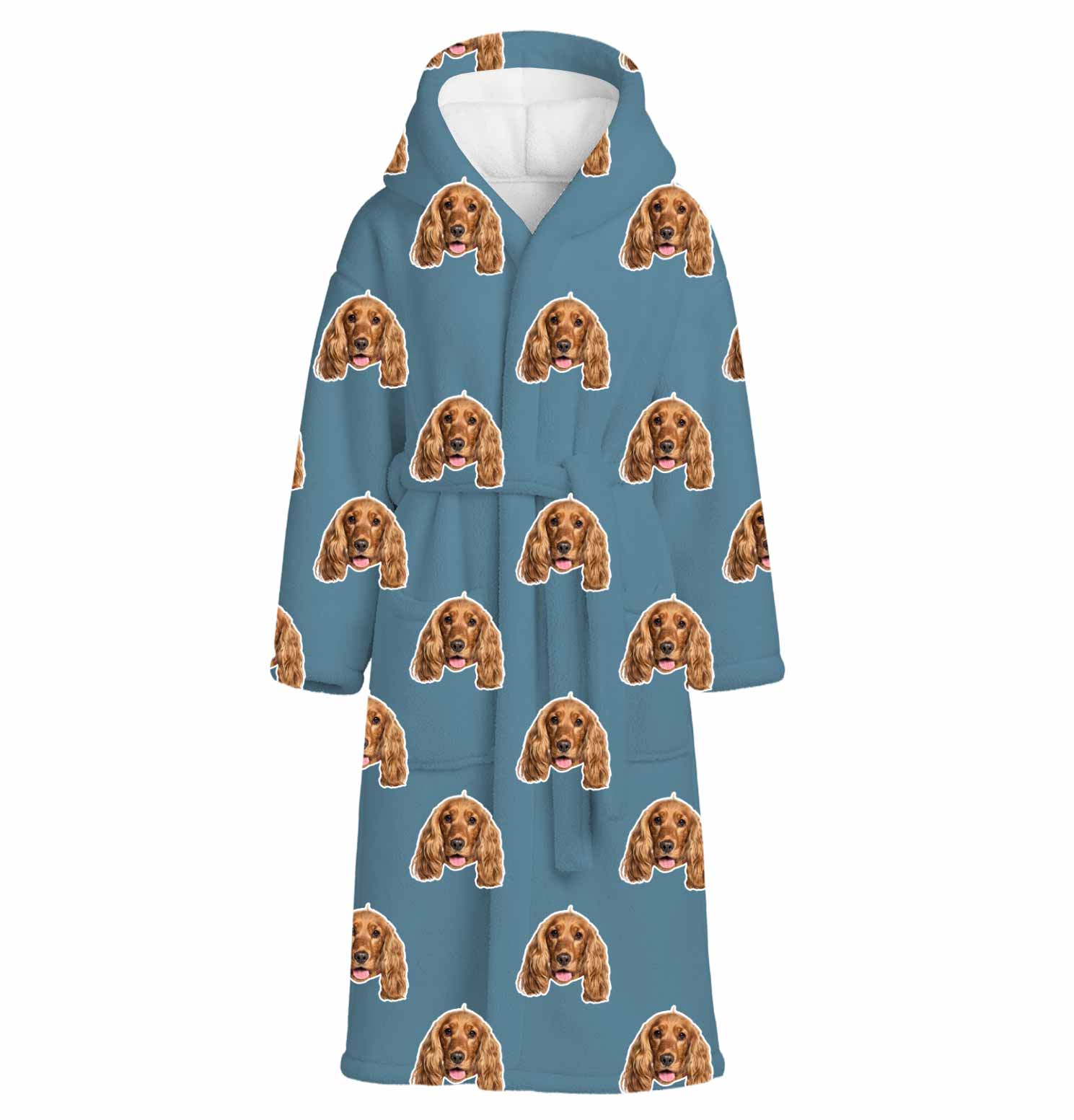Your Dog's Face Personalised Dressing Gown