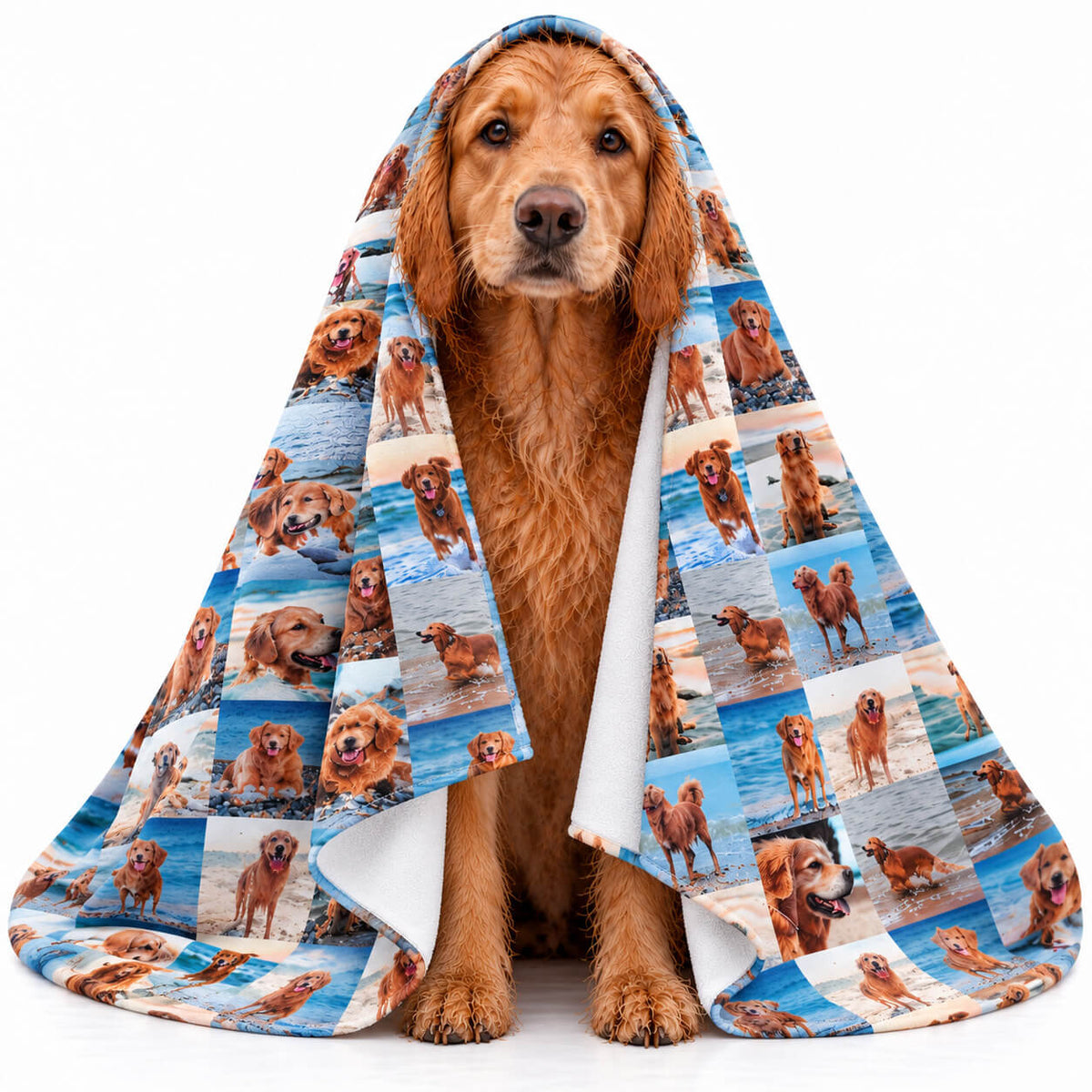 Your Dog Collage Towel