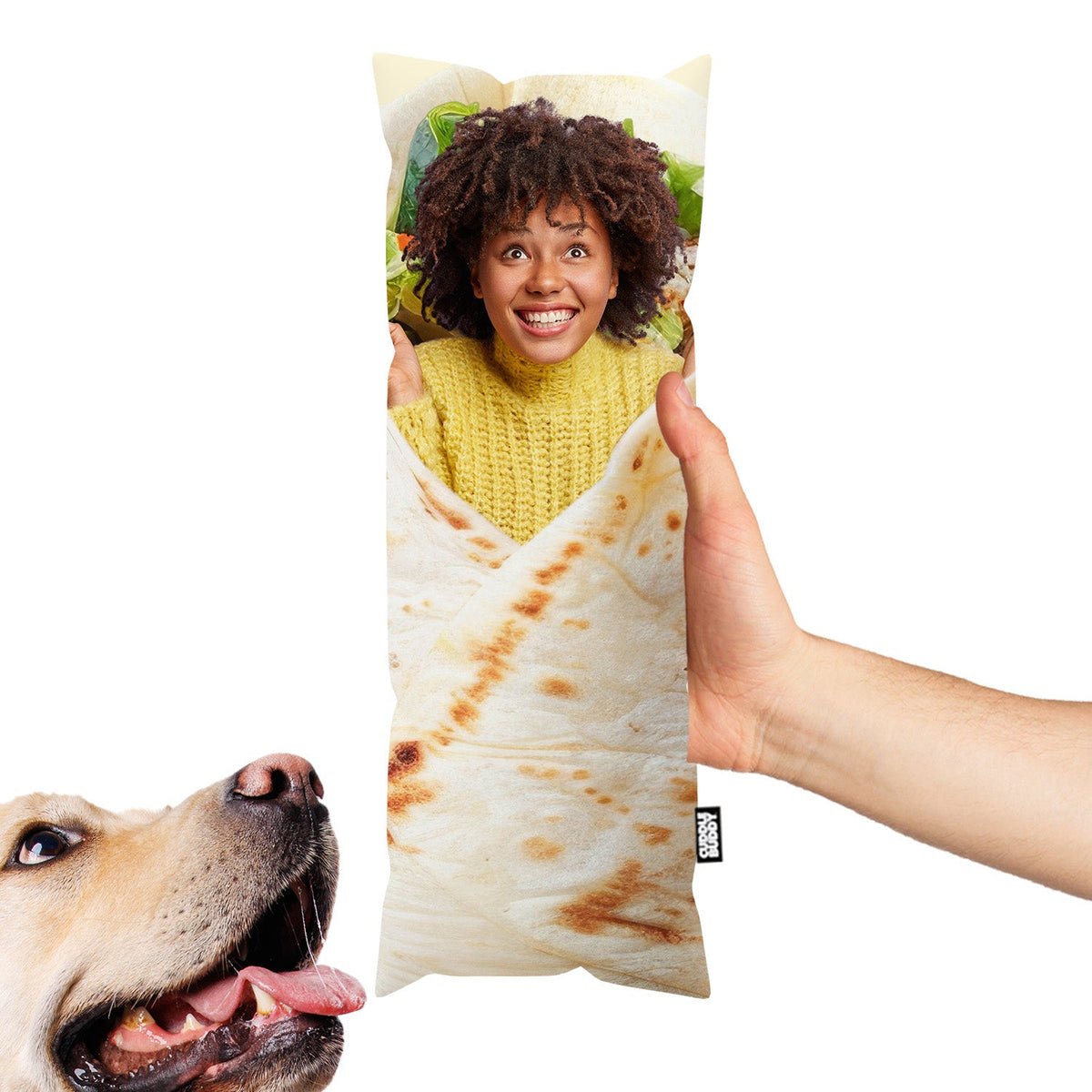 Bite Me Puppy In A Burrito Toy Bite Me Pet Burrito Toy Burrito
