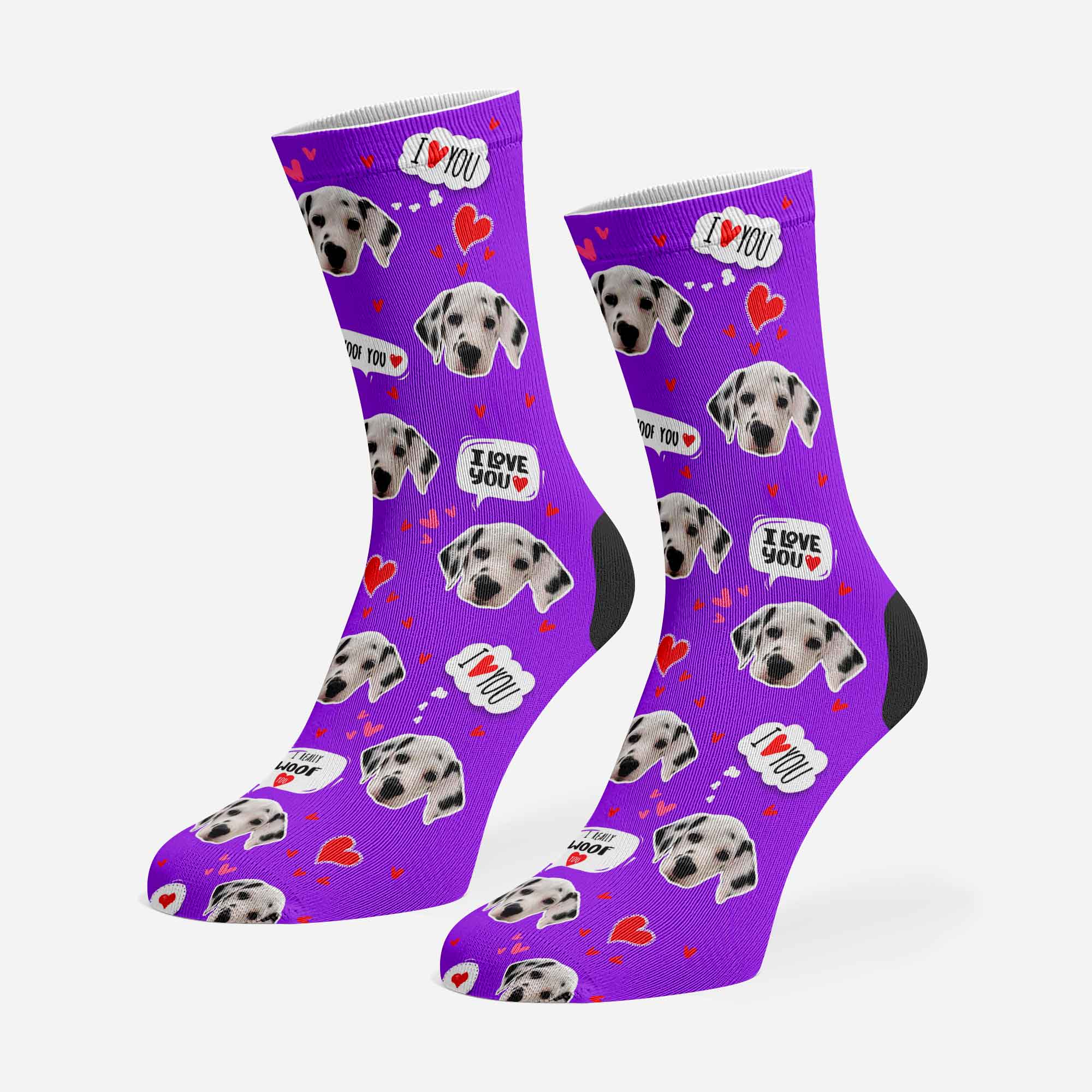 I Woof You Socks