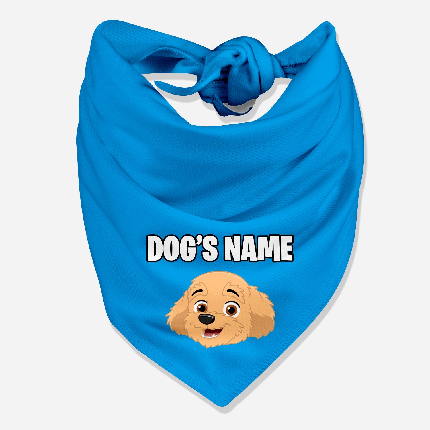 Your Dog Cartoon Personalised Bandana