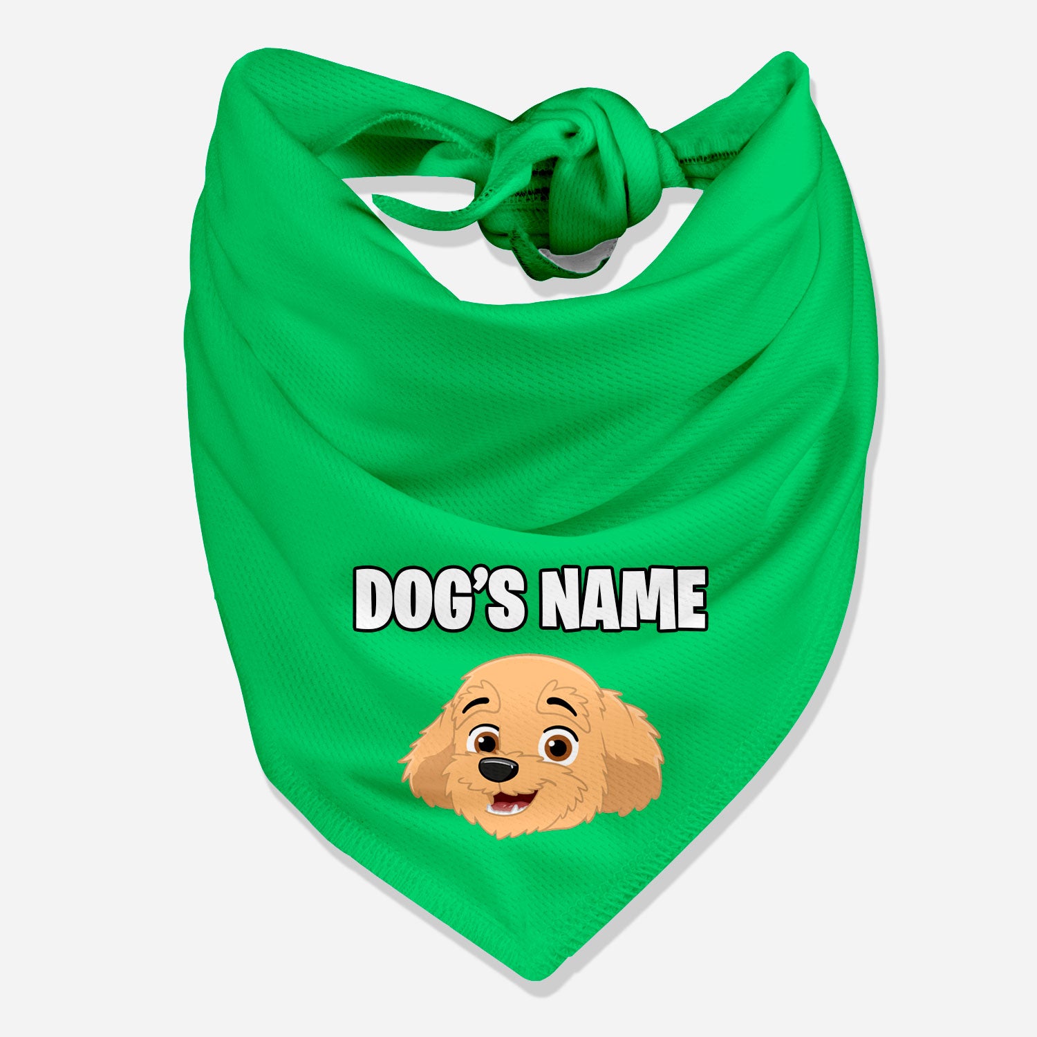 Your Dog Cartoon Personalised Bandana