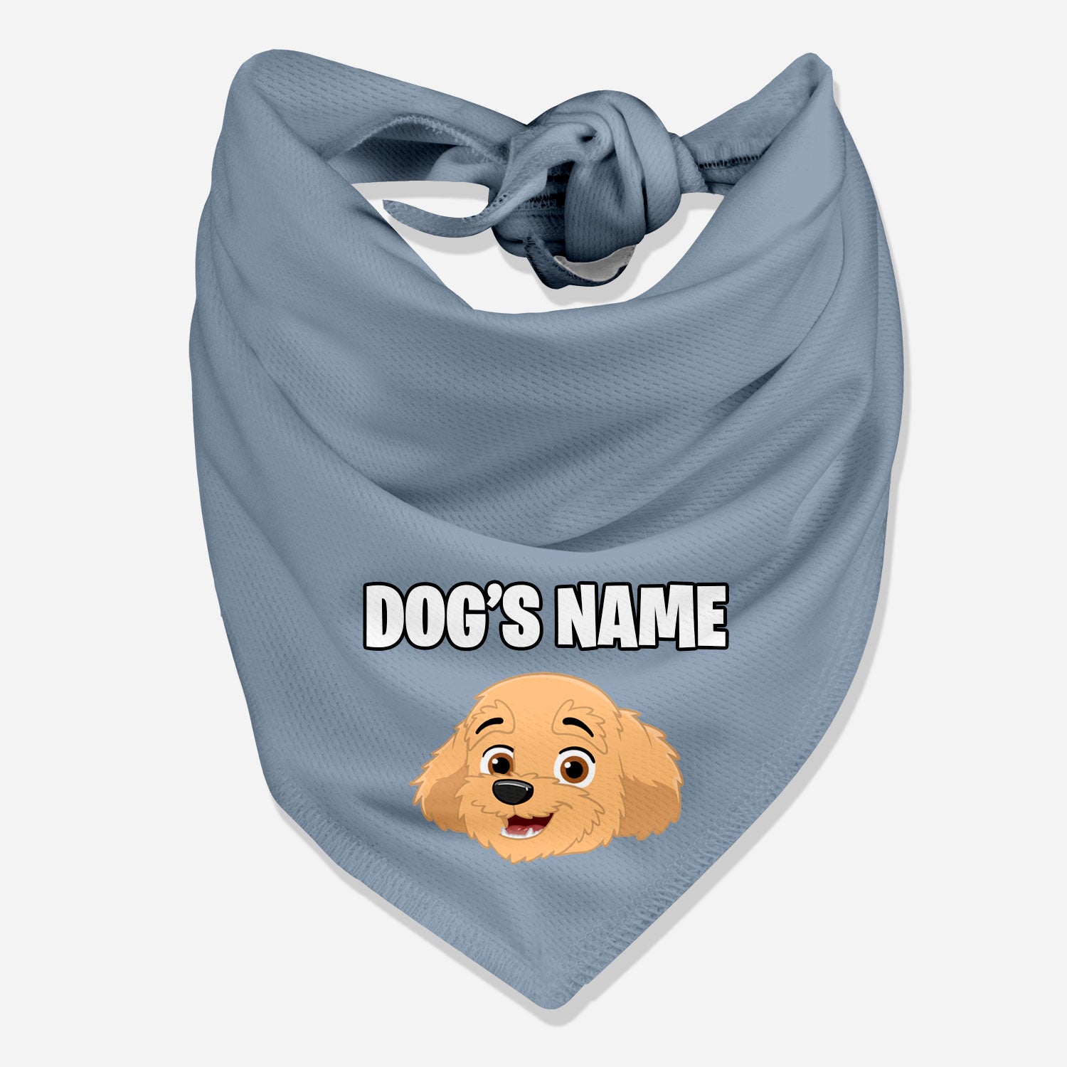 Your Dog Cartoon Personalised Bandana