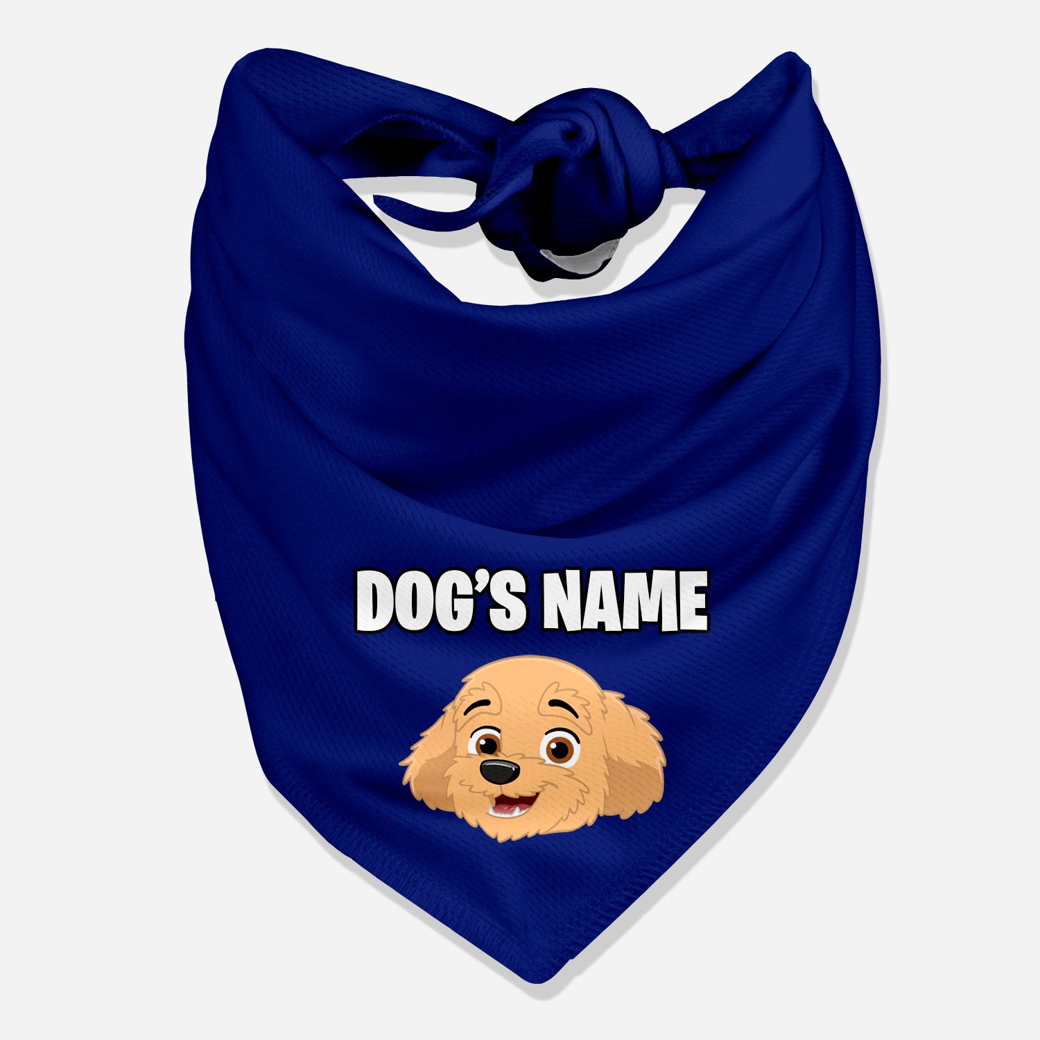 Your Dog Cartoon Personalised Bandana