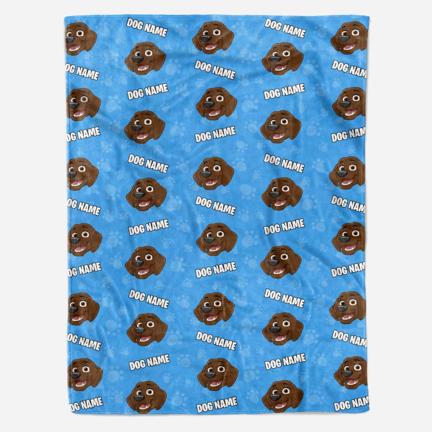 Your Dog Cartoon Personalised Blanket