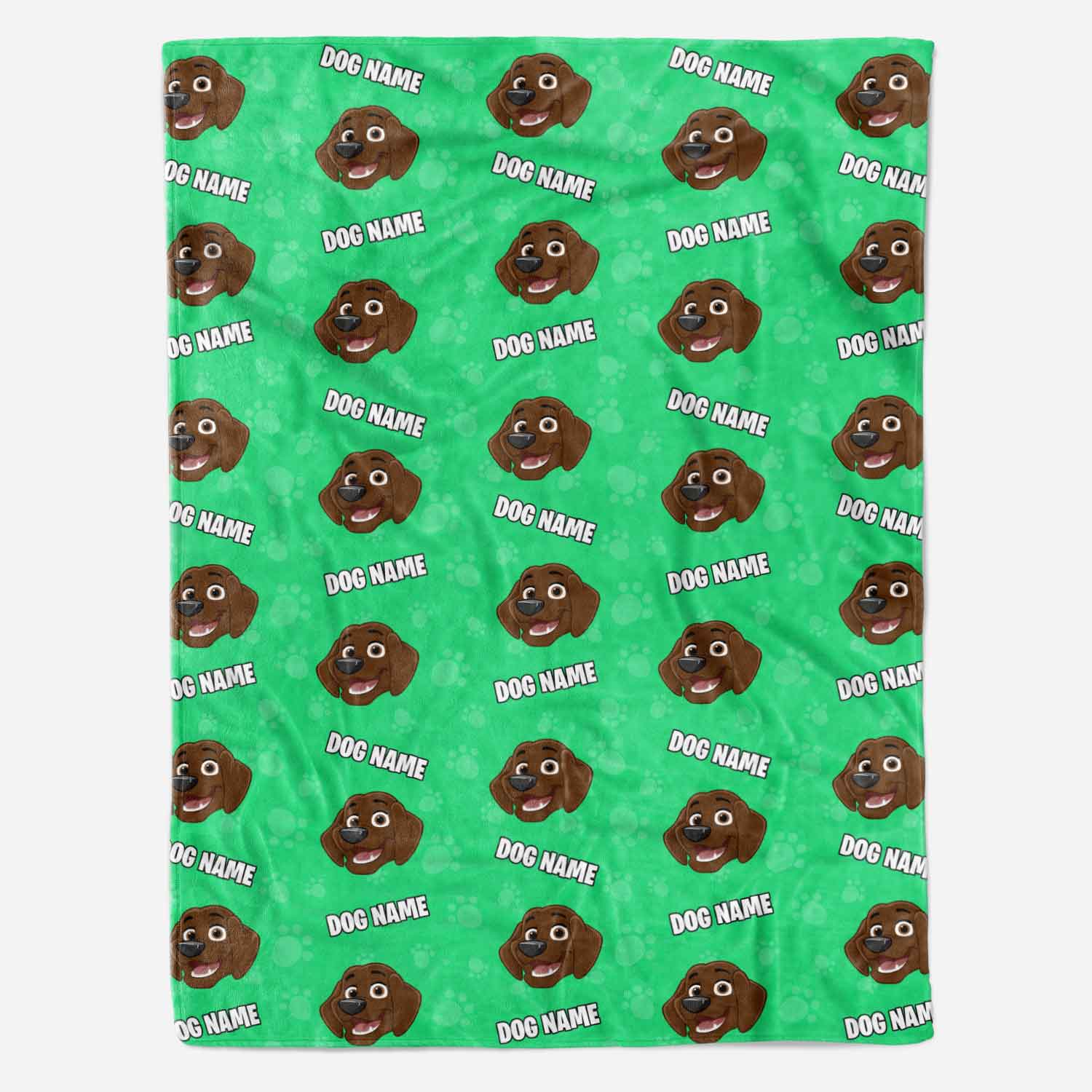 Your Dog Cartoon Personalised Blanket