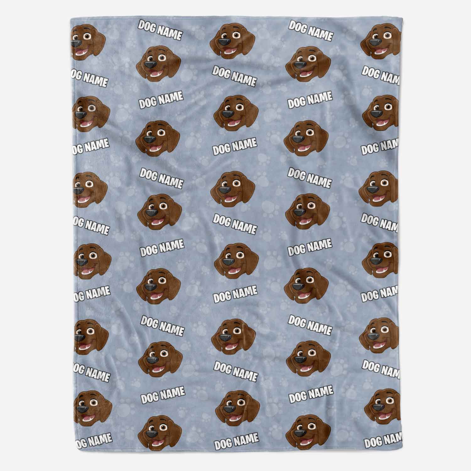 Your Dog Cartoon Personalised Blanket