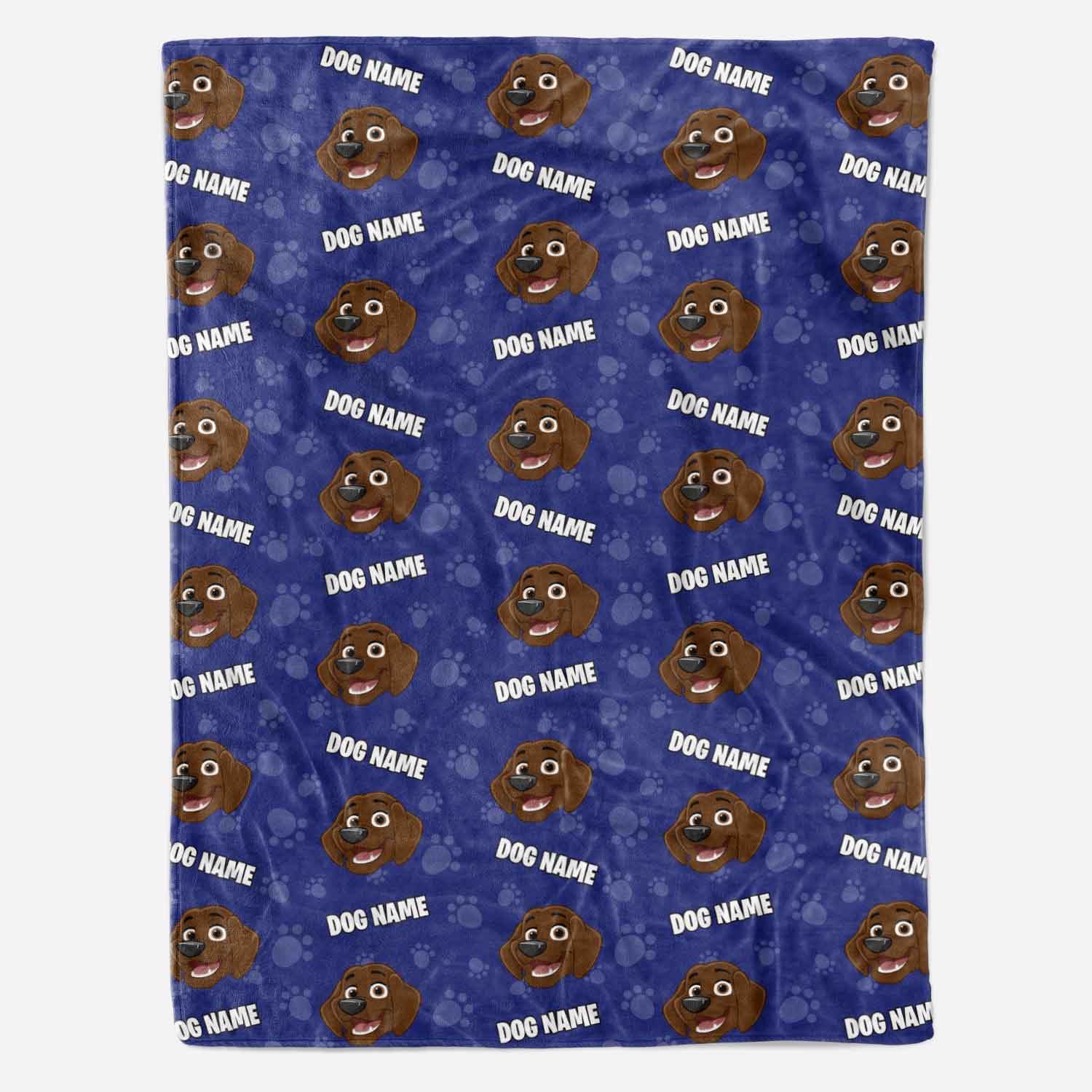 Your Dog Cartoon Personalised Blanket
