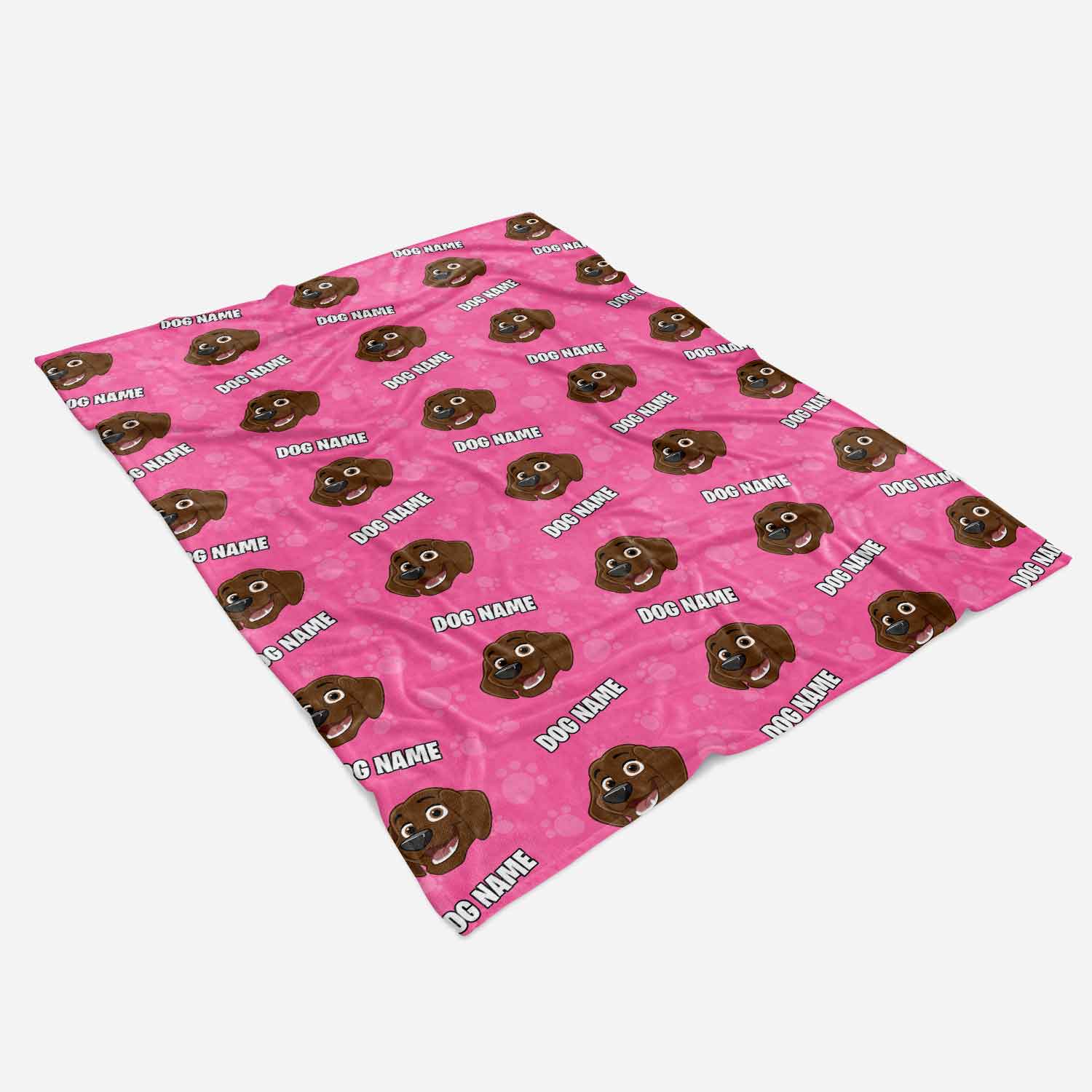 Your Dog Cartoon Personalised Blanket