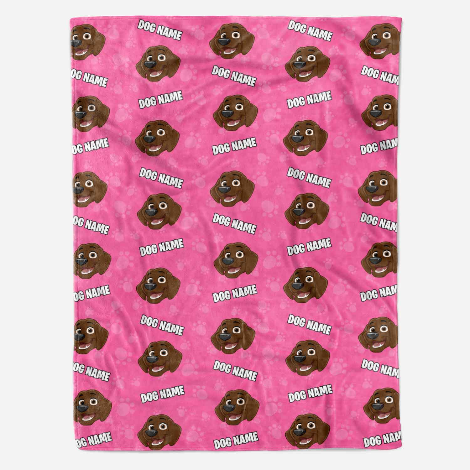 Your Dog Cartoon Personalised Blanket