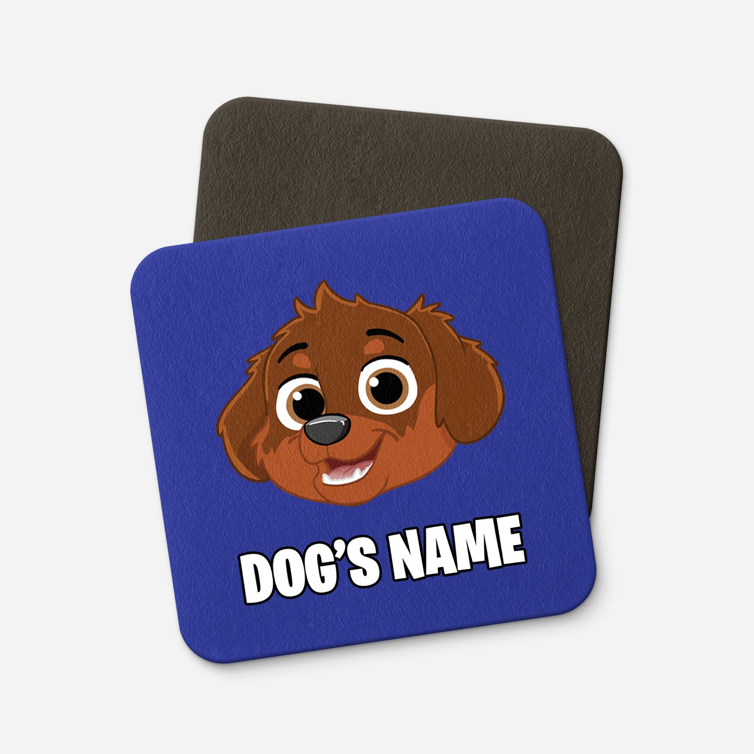 Your Dog Cartoon Personalised Coasters