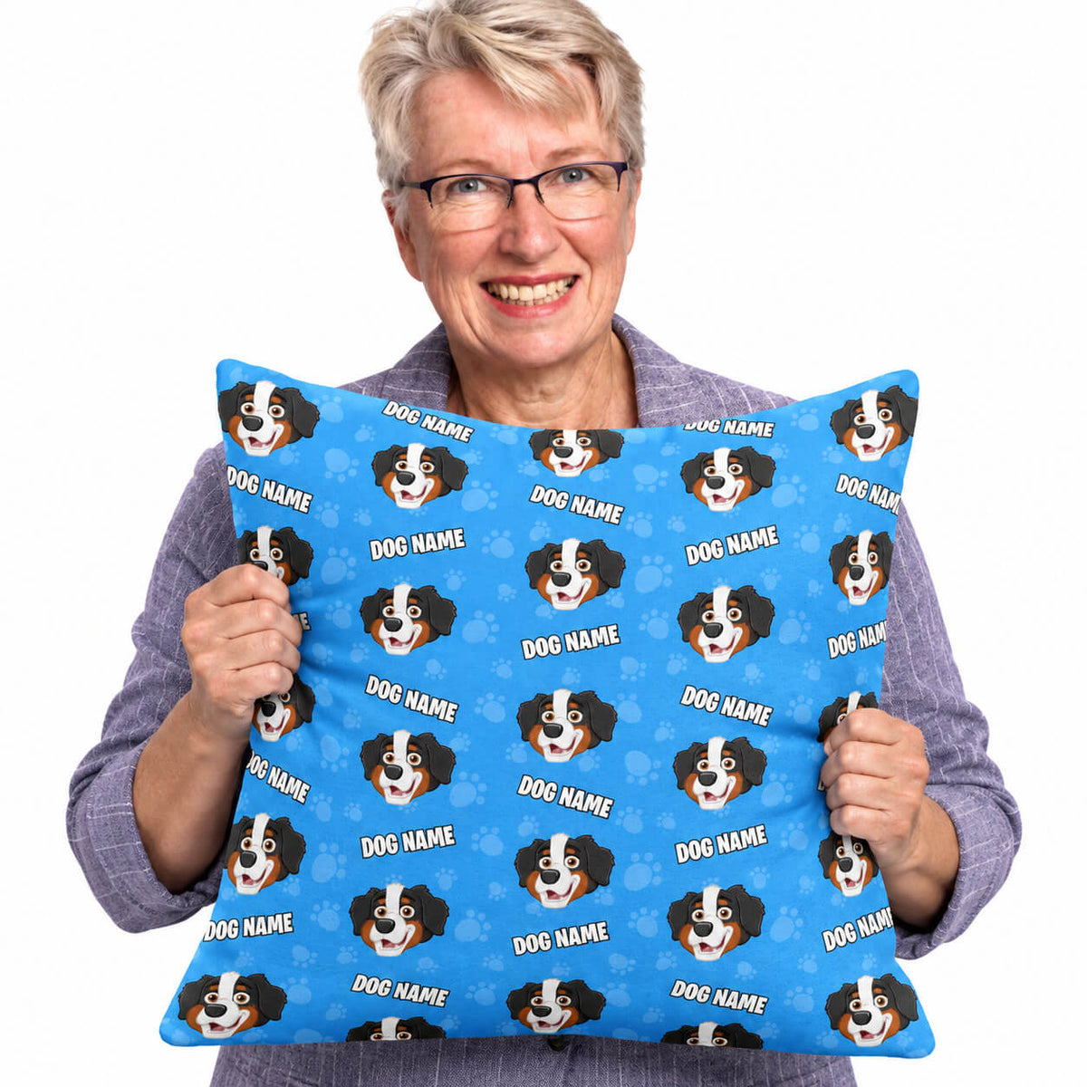 Your Dog Cartoon Personalised Pillow