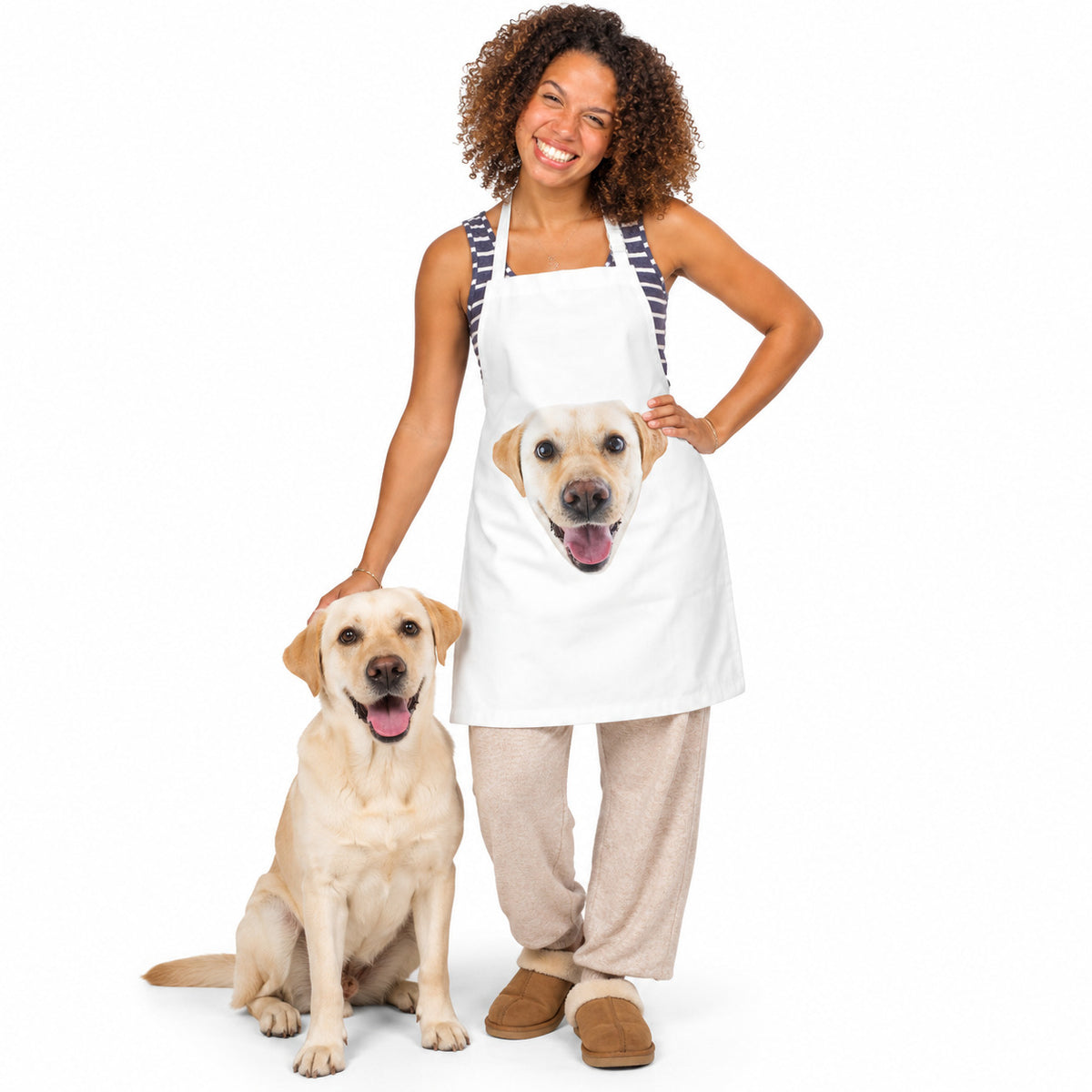 Dog Face Personalised Apron