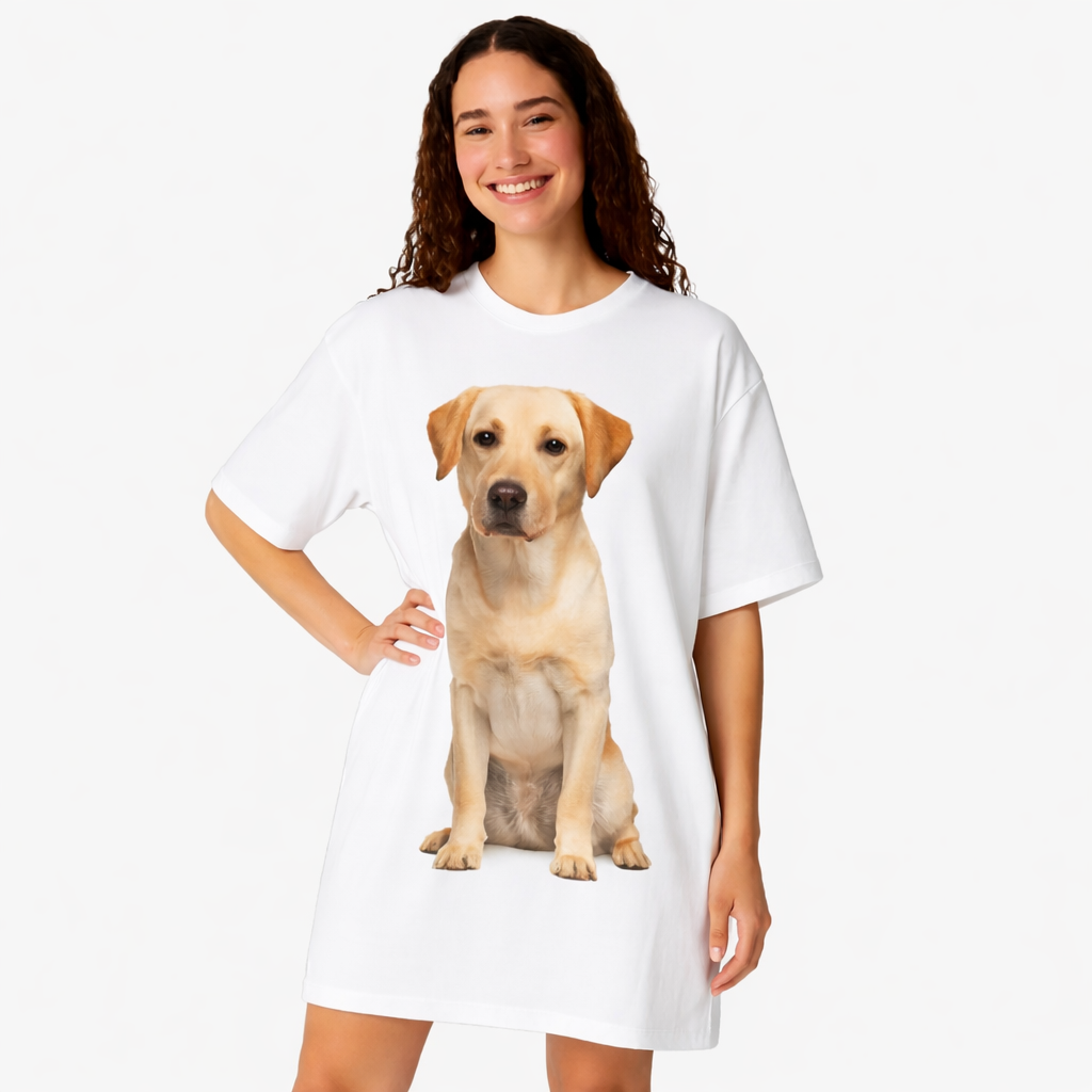Dog Face Ladies Sleepy Nightshirt
