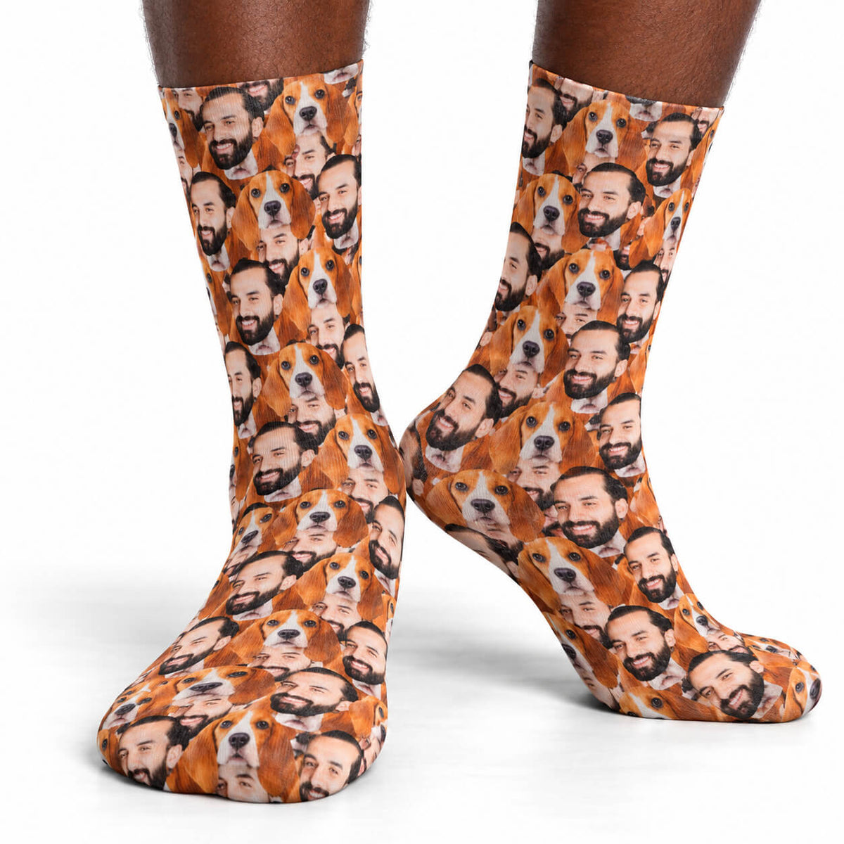 Dog & Owner Mash Up Socks