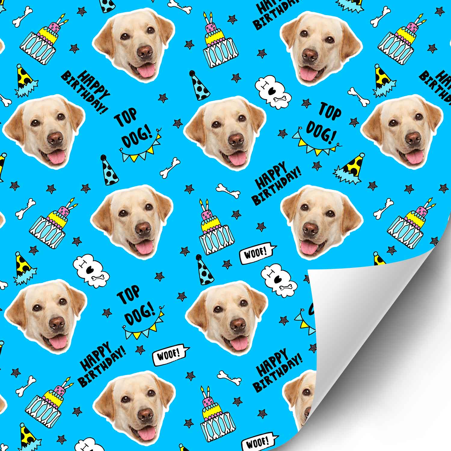 Dogsy Birthday Wrapping Paper