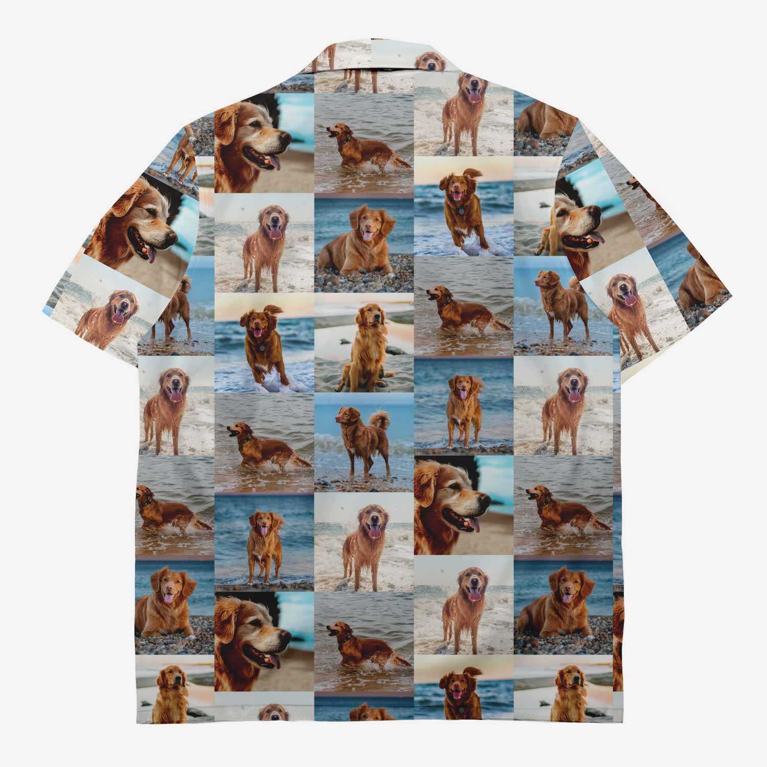Dog Photo Collage Hawaiian Shirt