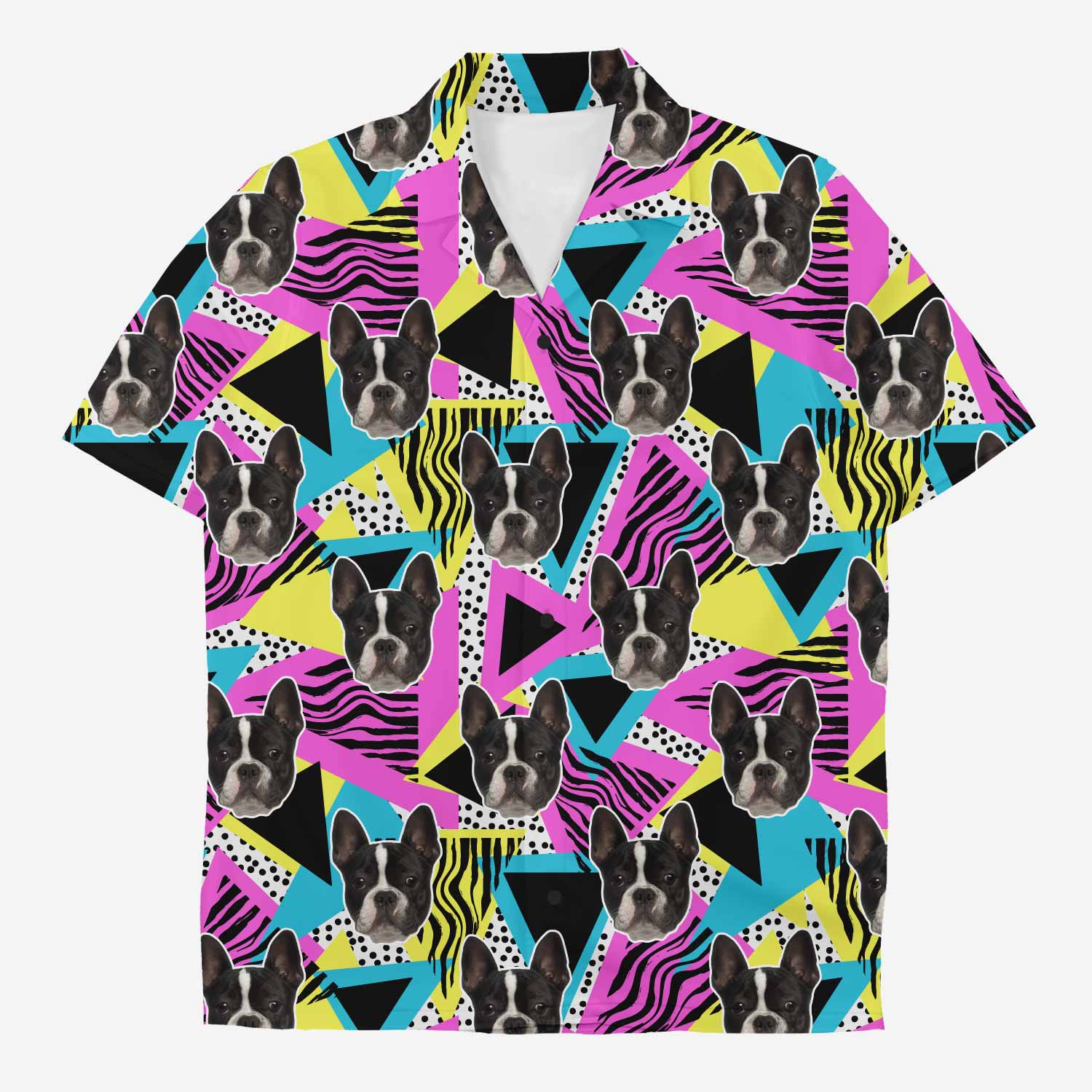 Your Dog Retro Custom Hawaiian Shirt