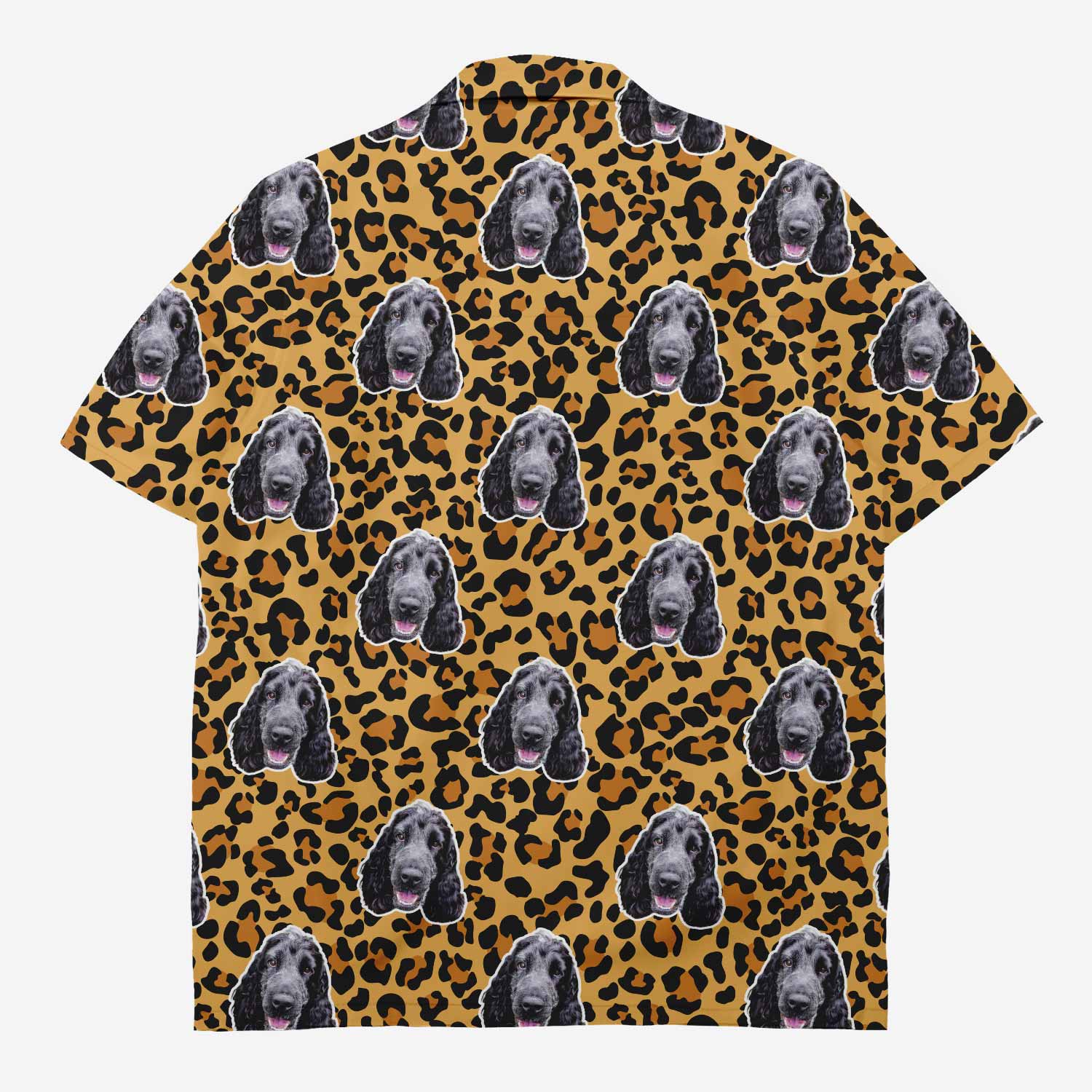 Your Dog Leopard Print Hawaiian Shirt