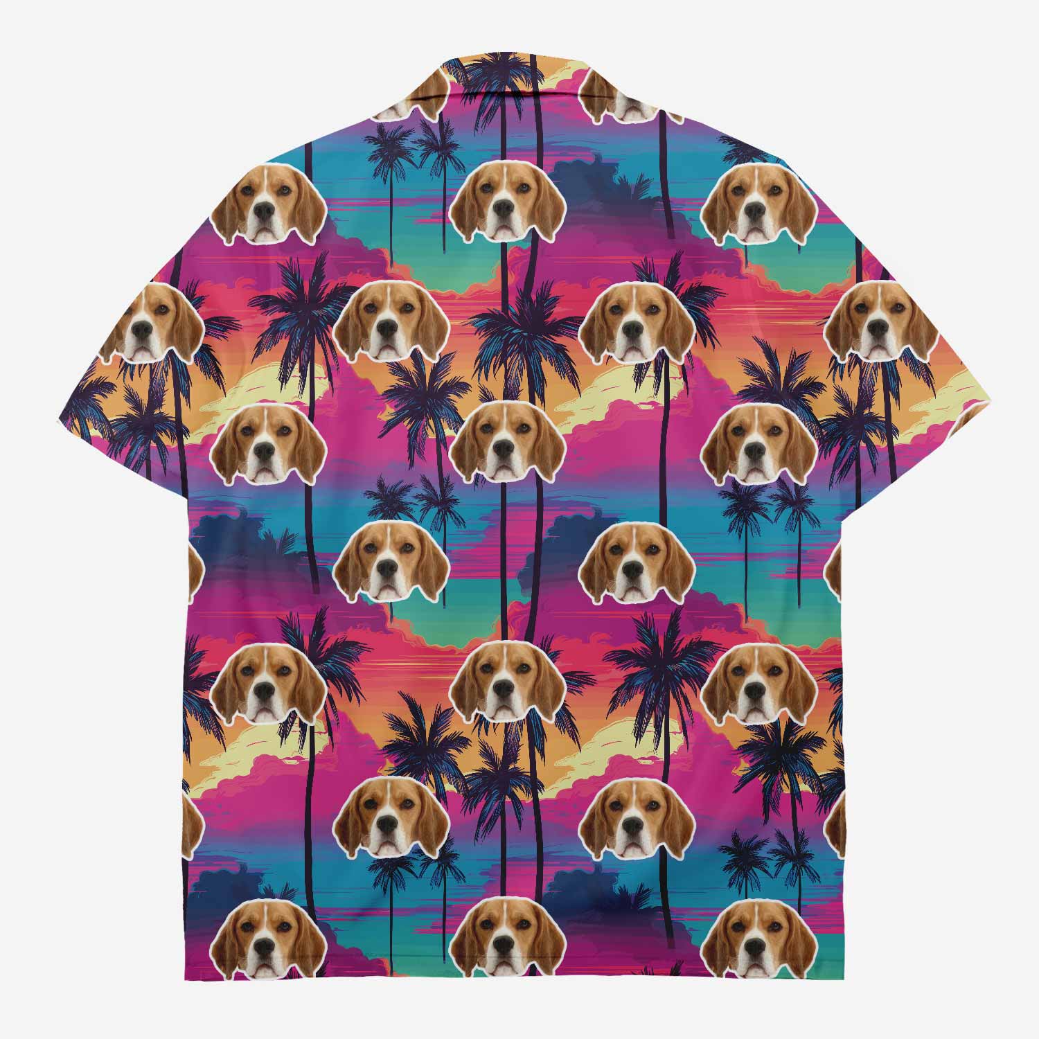 Your Dog Tropical Sunset Hawaiian Shirt
