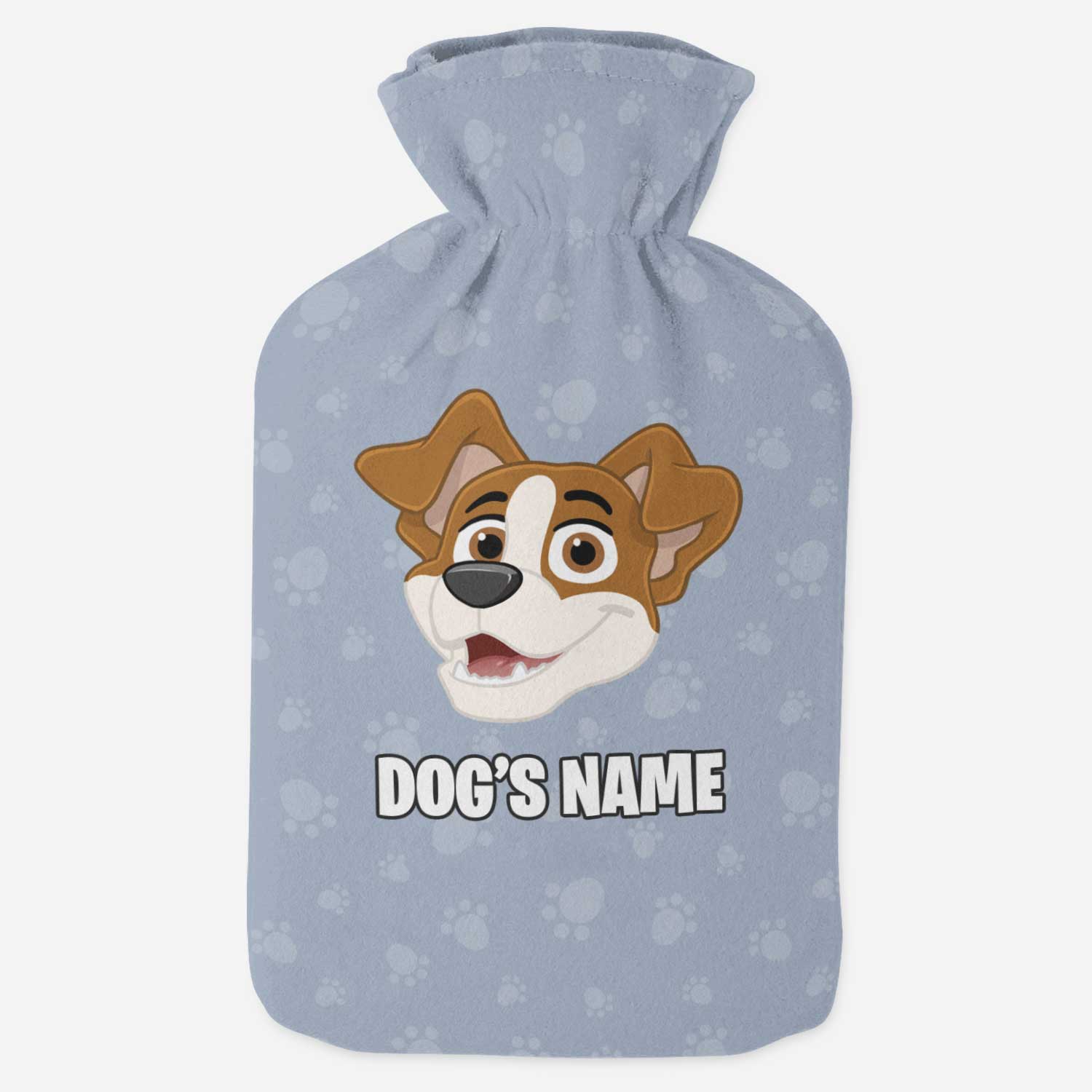 Your Dog Cartoon Personalised Hot Water Bottle