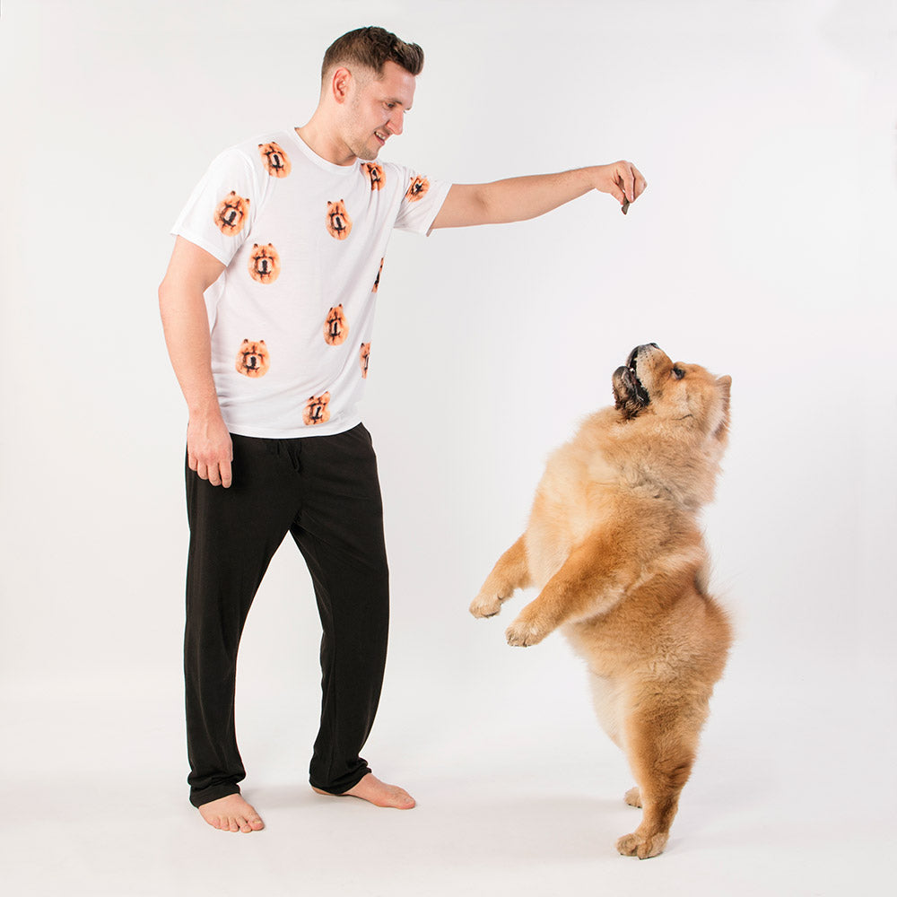 Personalised Dog Mens Pyjama Set