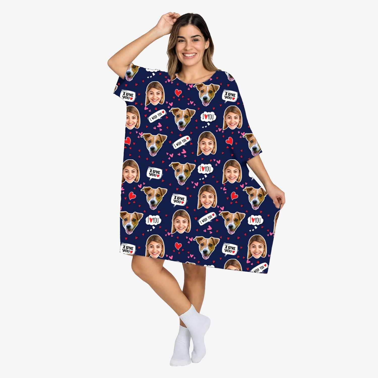 I Woof You Ladies Sleepy Nightshirt