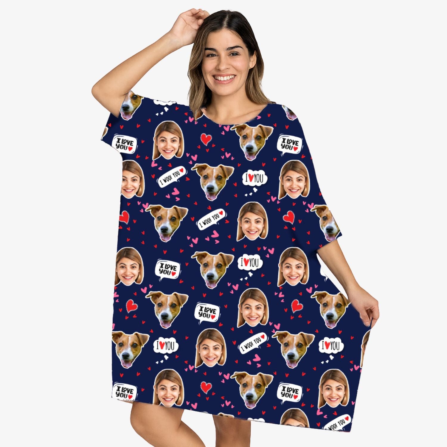 I Woof You Ladies Sleepy Nightshirt