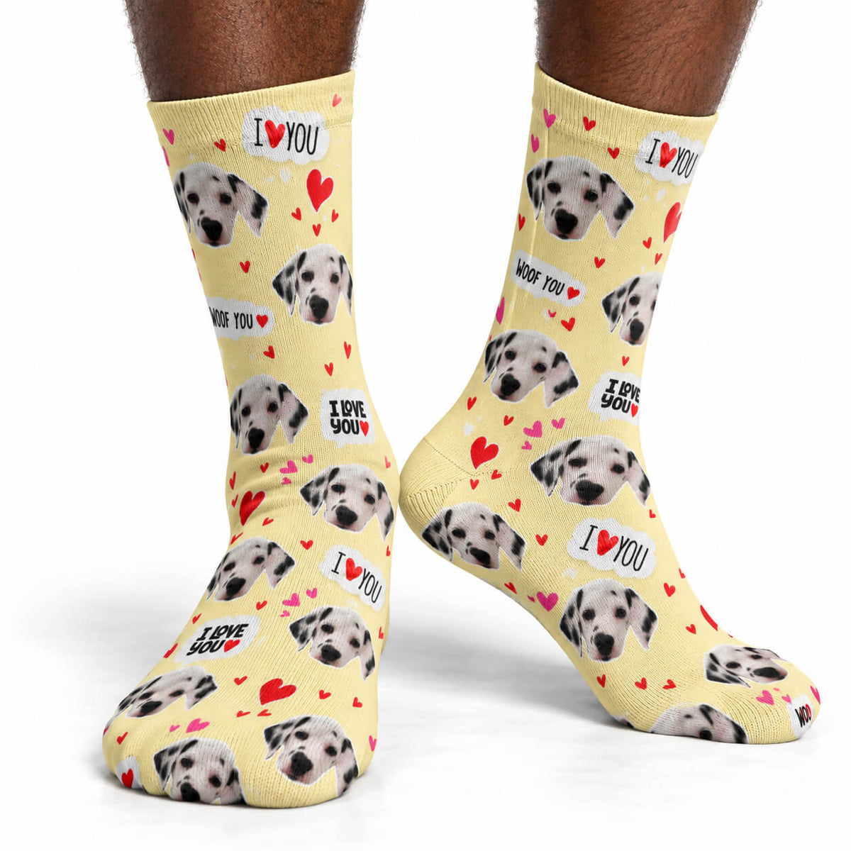 I Woof You Socks