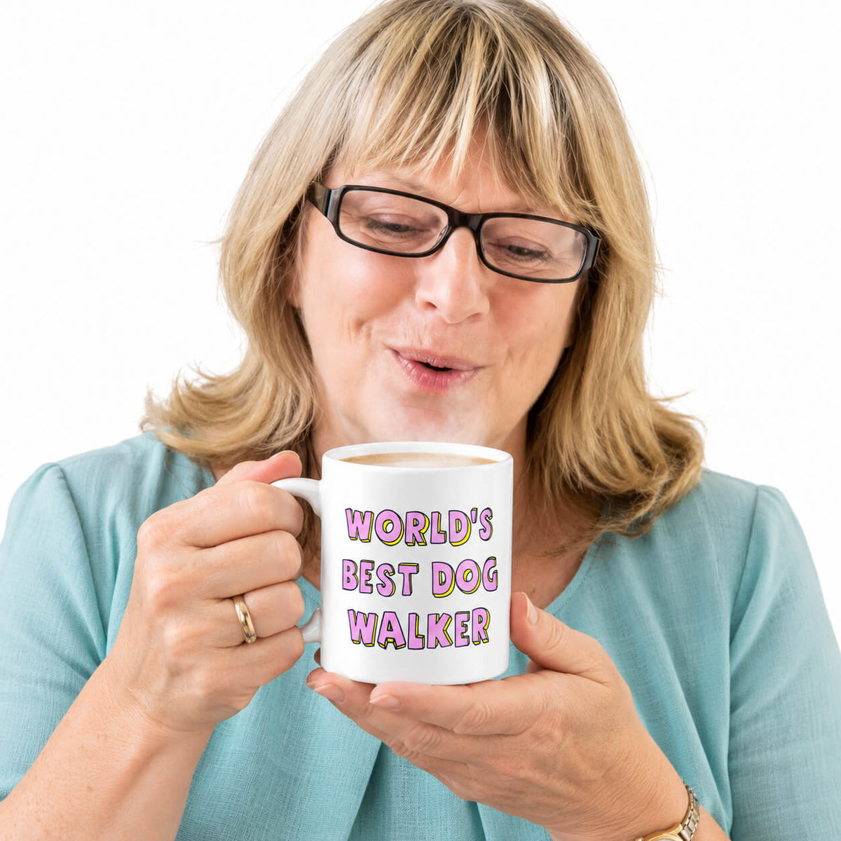 World's Best Dog Walker Photo Frame Personalised Dog Mug