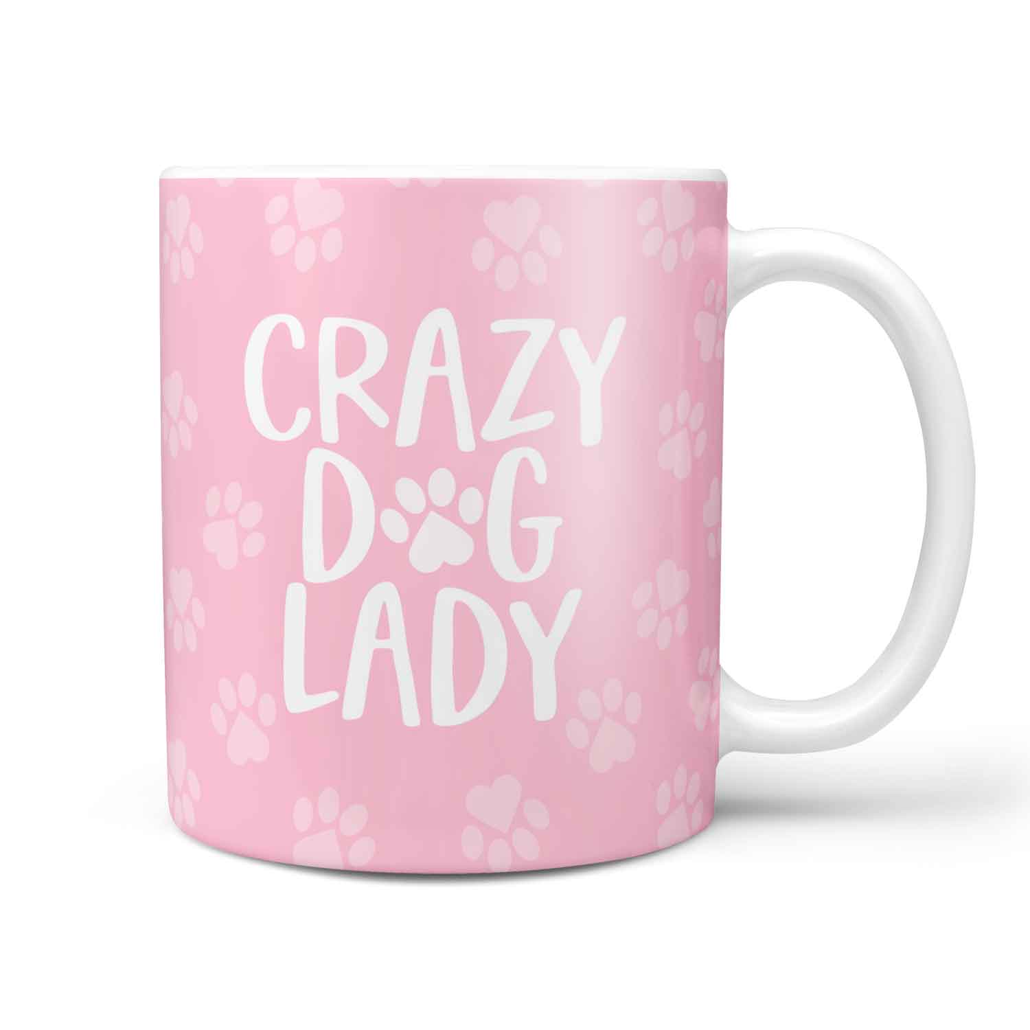 Crazy Dog Lady Photo Frame Personalised Mug