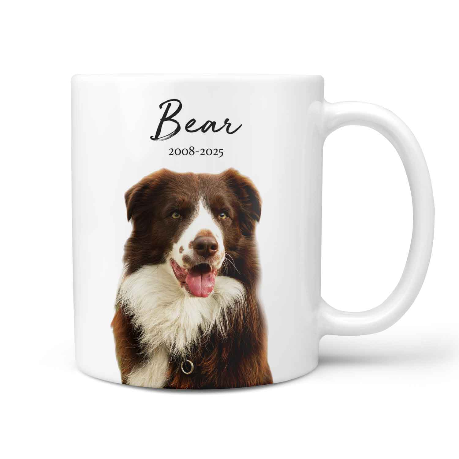 Your Dog (Name & Date) Personalised Memorial Mug