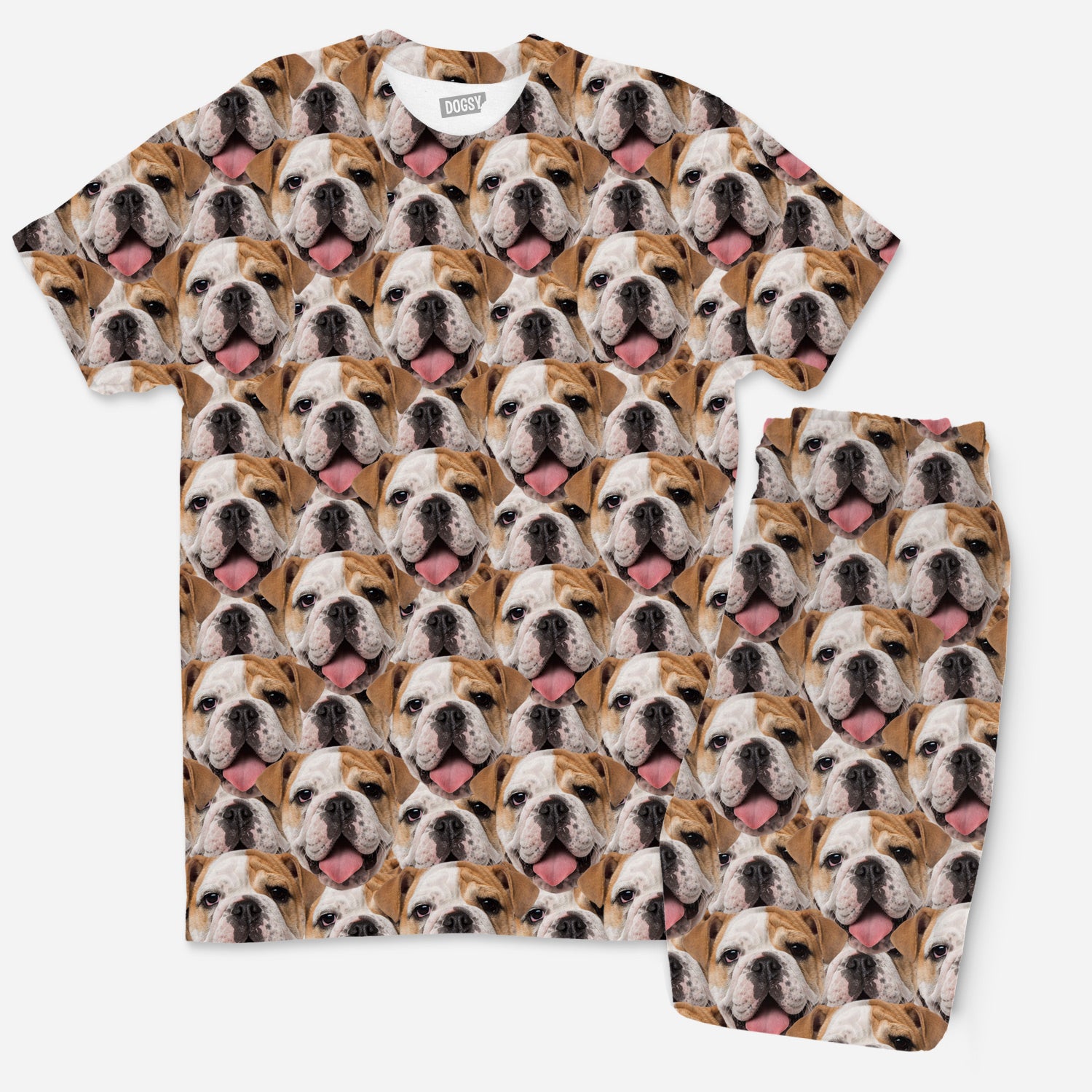 Men's Dog Mash Pyjamas - Trouser Set