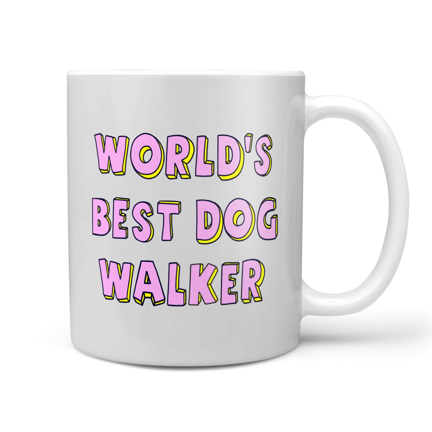 World's Best Dog Walker Photo Frame Personalised Dog Mug