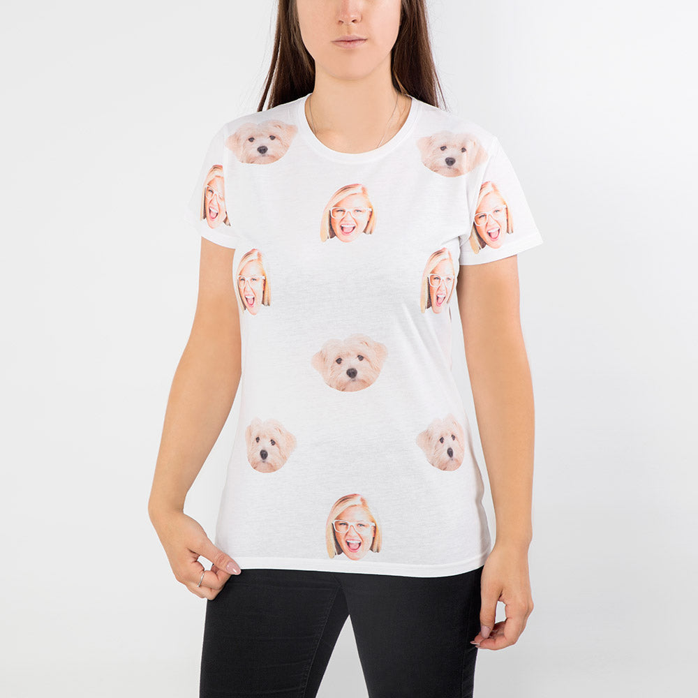 Dog & Owner Unisex White T-Shirt