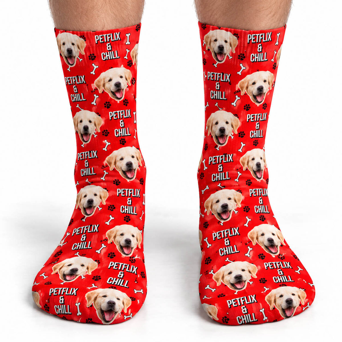 Petflix and Chill Socks