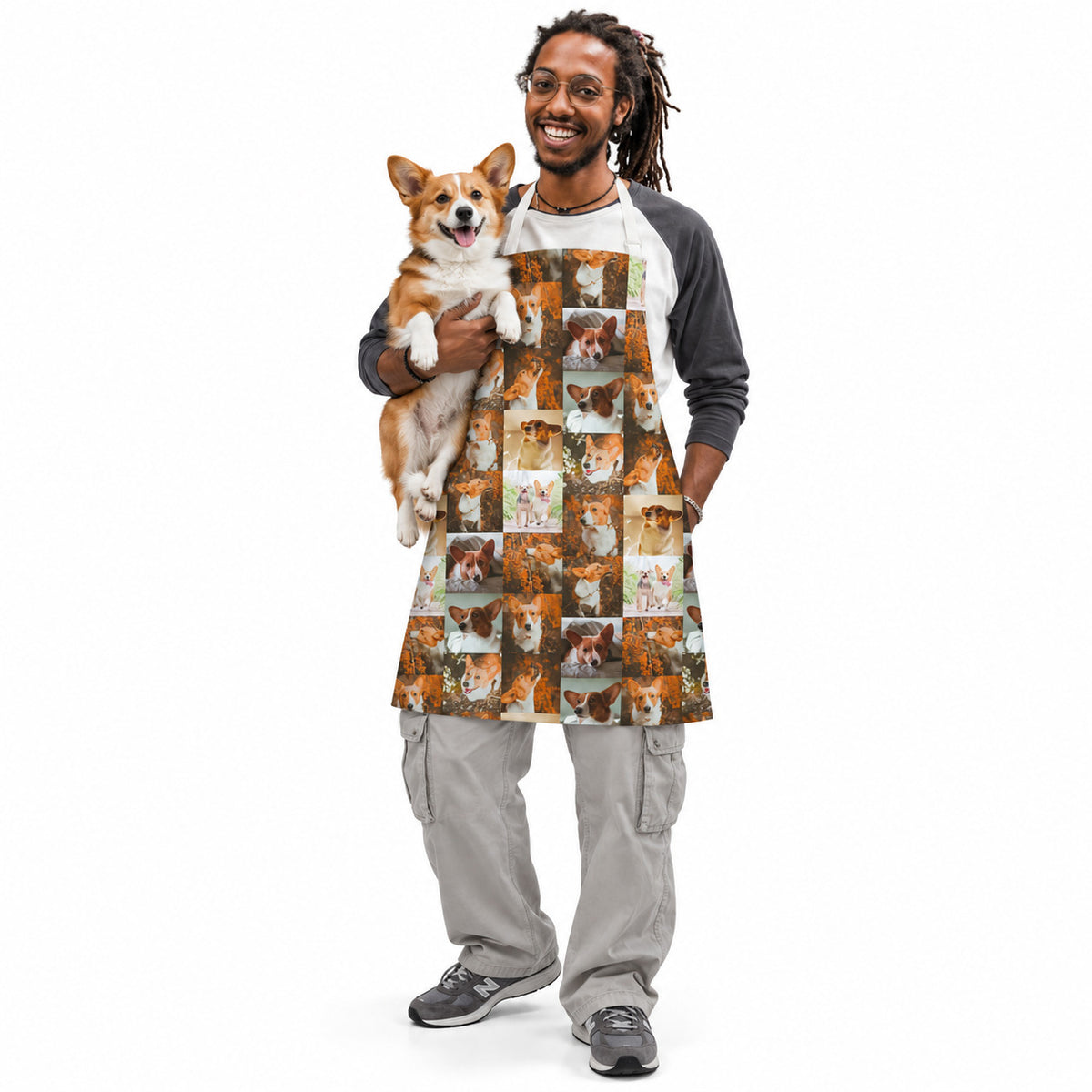 Your Dog Photo Collage Apron