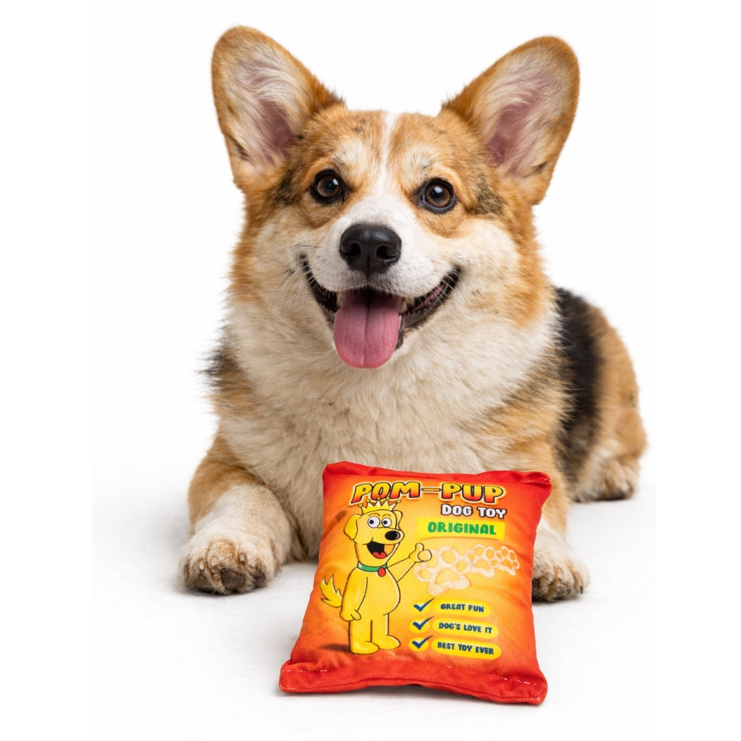 Pom Pup Dog Toy